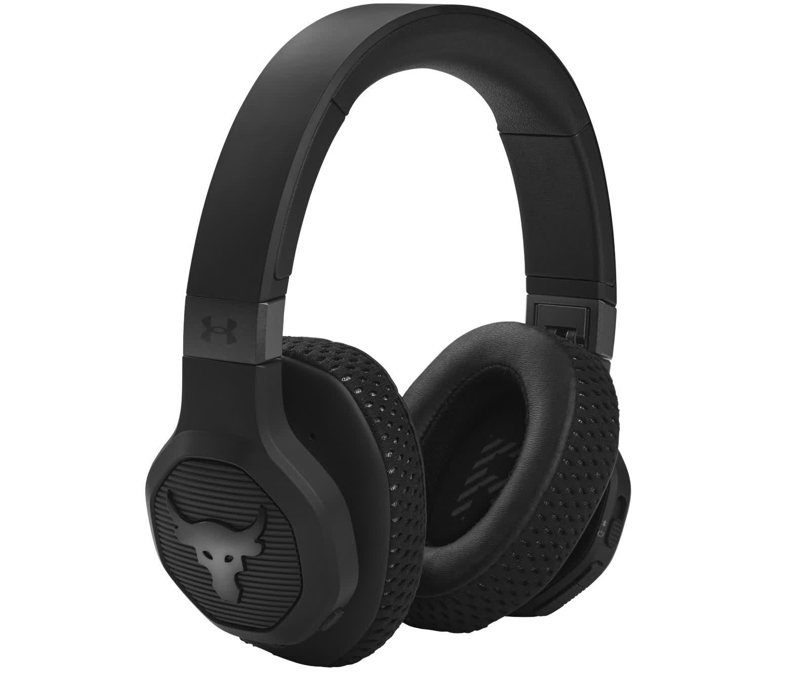 The Rock teams up with JBL and Under Armour on a pair of over-ear