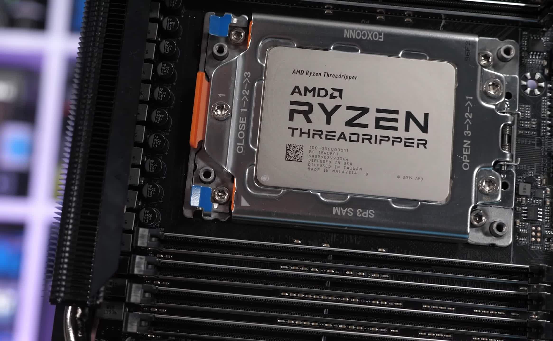 AMD Ryzen Threadripper Pro 5995WX and 5945WX appear in the wild