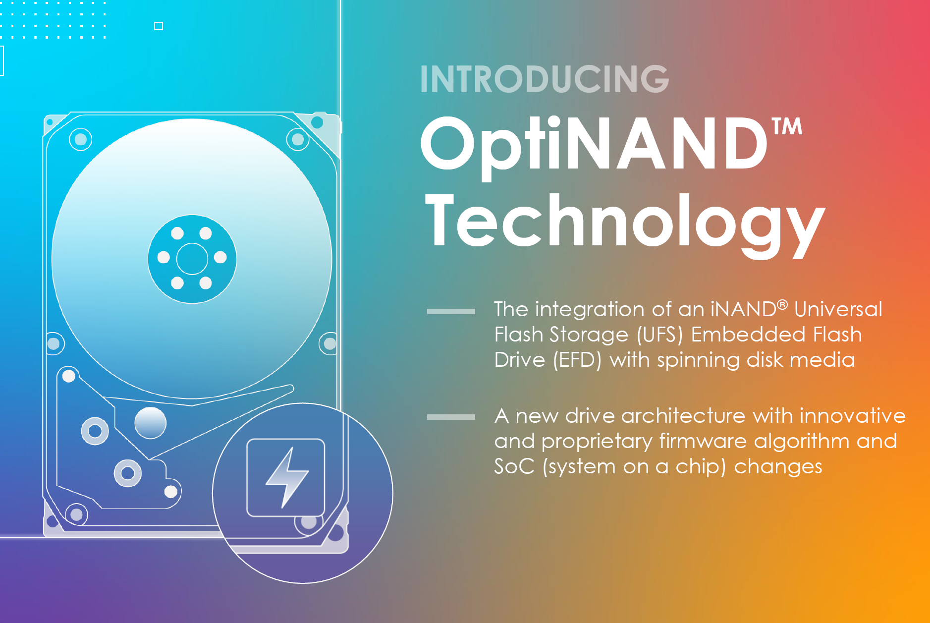 WD's new 20TB HDDs combine 9 spinning platters with iNAND UFS memory