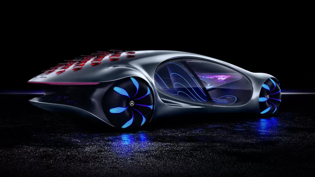 Mercedes-Benz reveals the mind-control technology in its Vision AVTR concept car