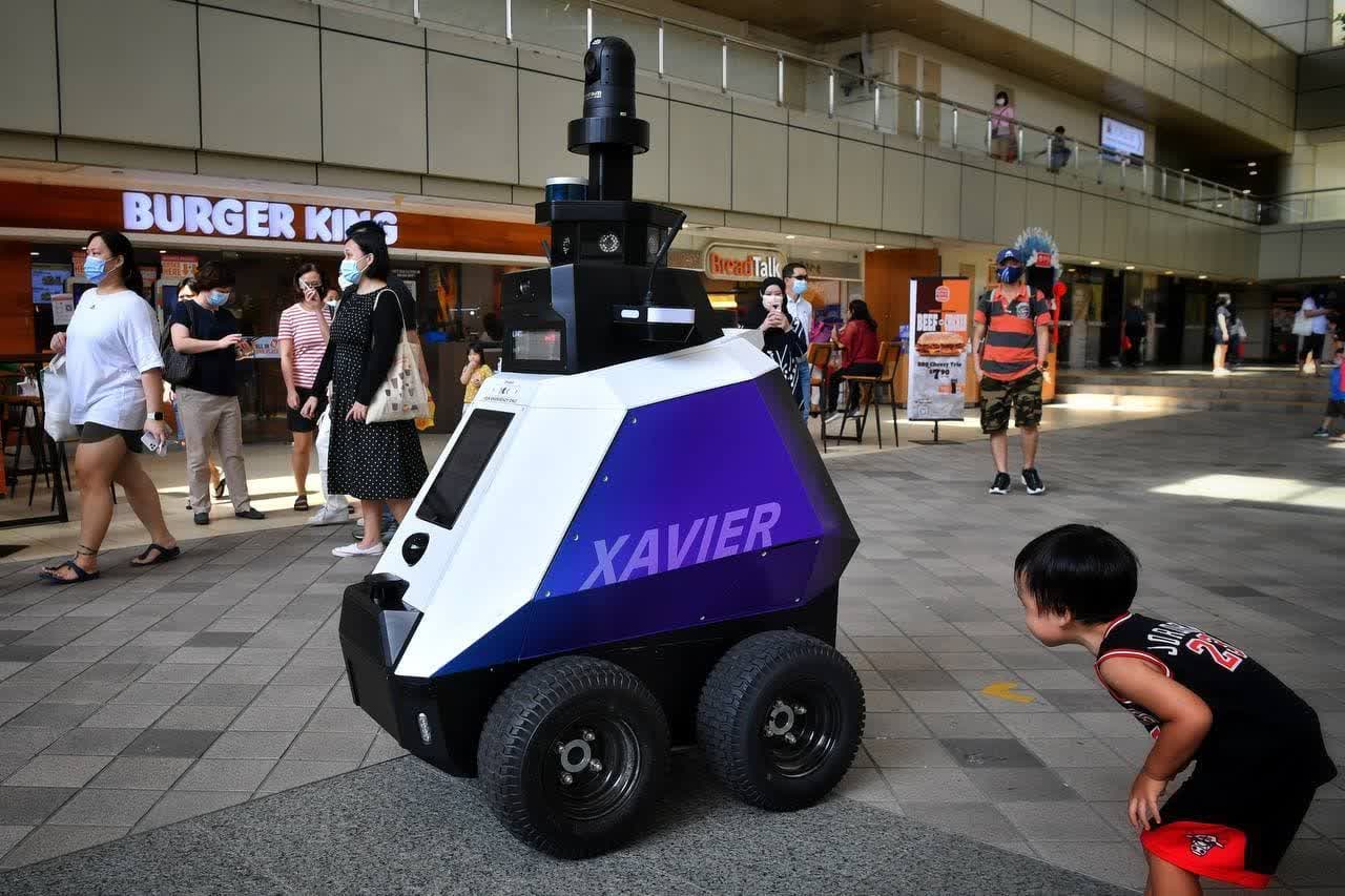 Singapore is using robots to detect bad behavior among the public