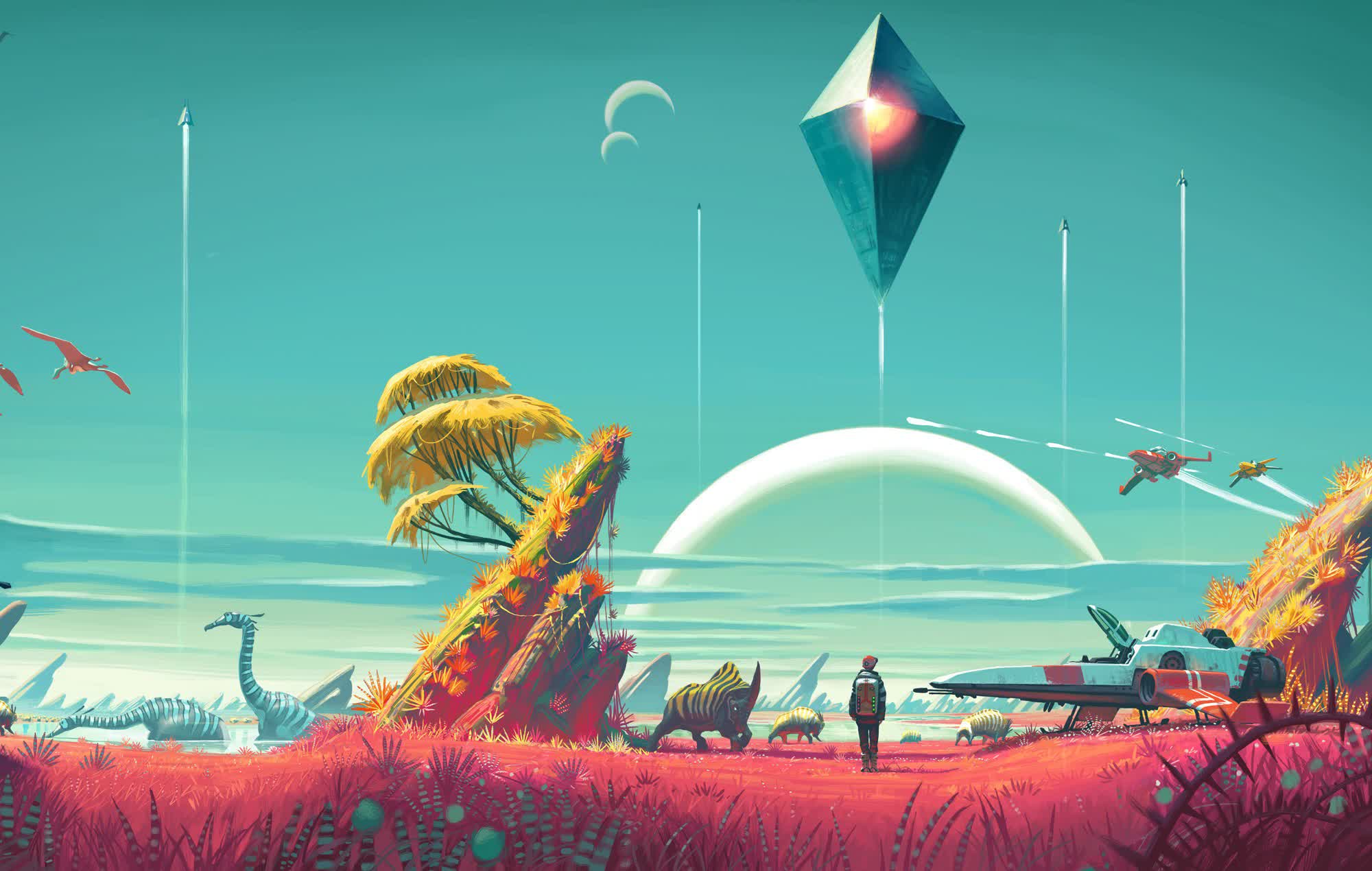 No Man's Sky finally gains a Mostly Positive Steam rating, five years after launch