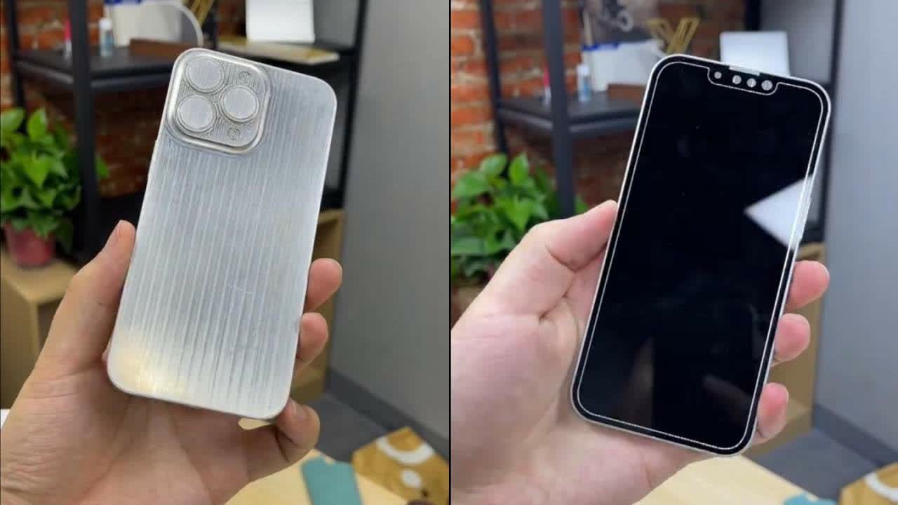 iPhone 13 Pro dummy unit shows Apple's minor design changes