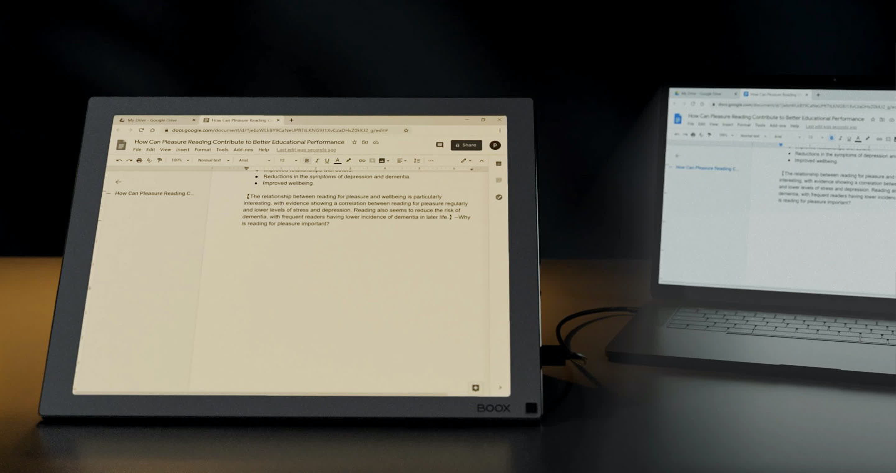 Onyx made a portable E-Ink monitor that can be yours for $800