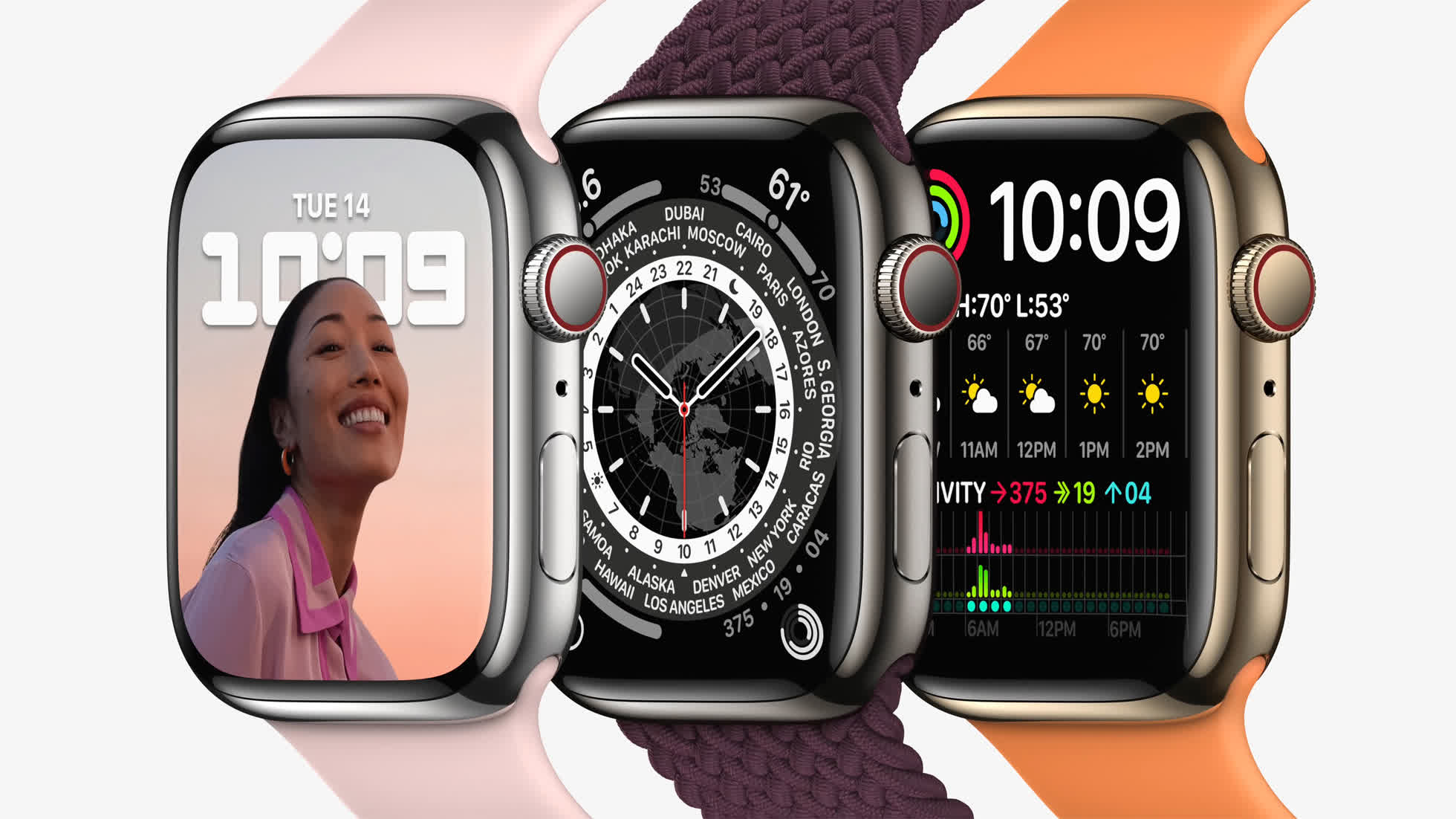 The Apple Watch Series 7 is larger, curvier, and smarter