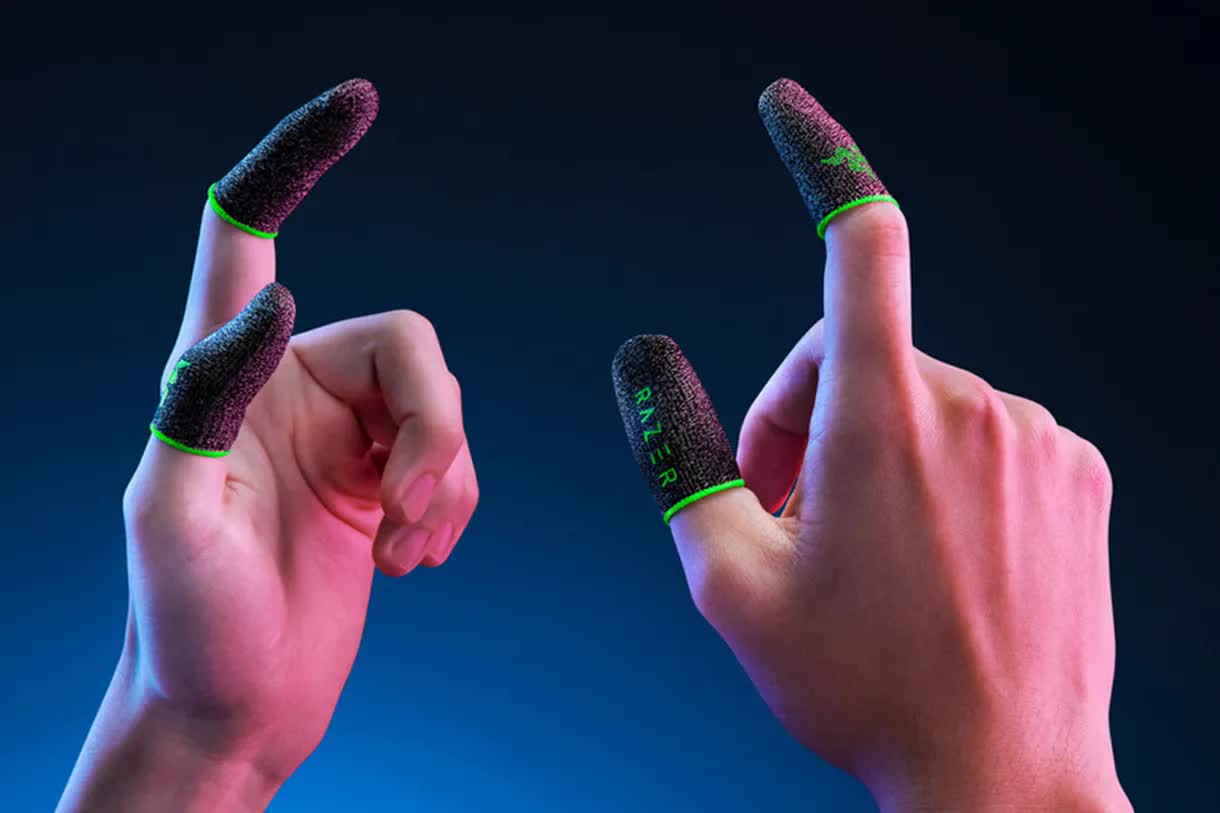 Razer says its new finger sleeves can make you a better mobile gamer