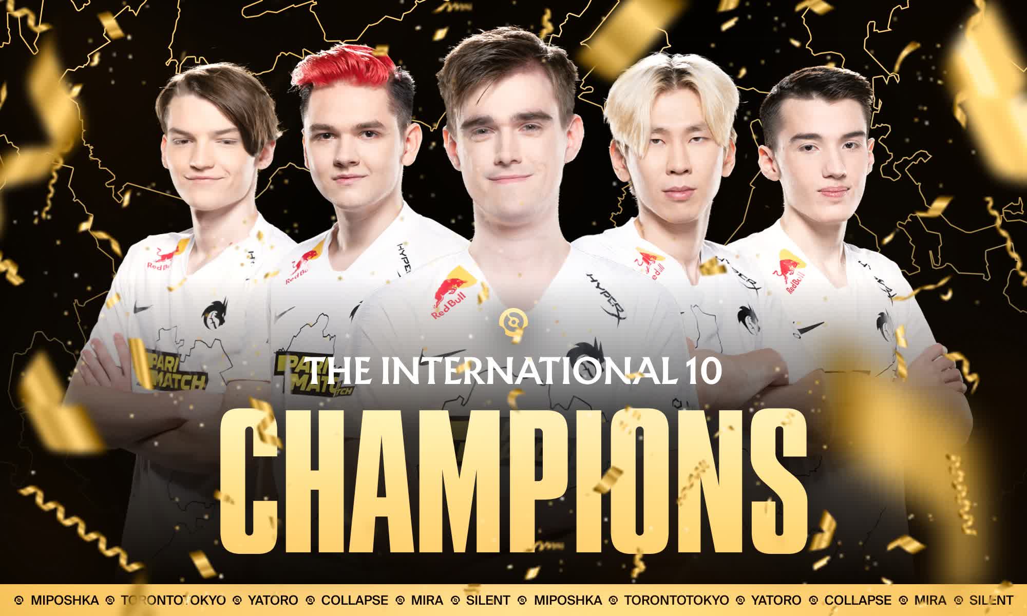 Team Spirit wins the Dota 2 International 10 Championship