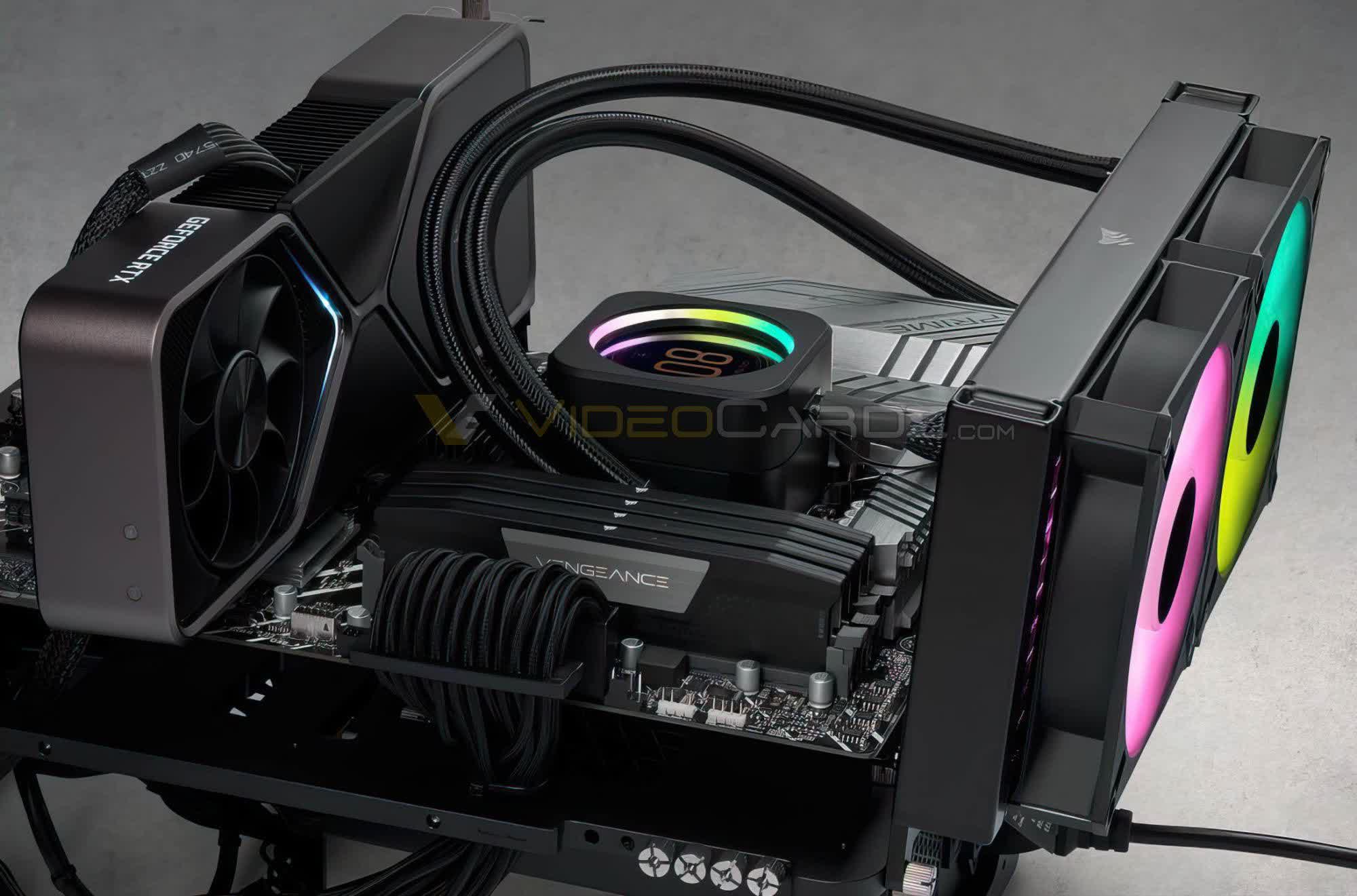 Corsair is releasing a new AIO cooler for Intel Alder Lake CPUs / LGA