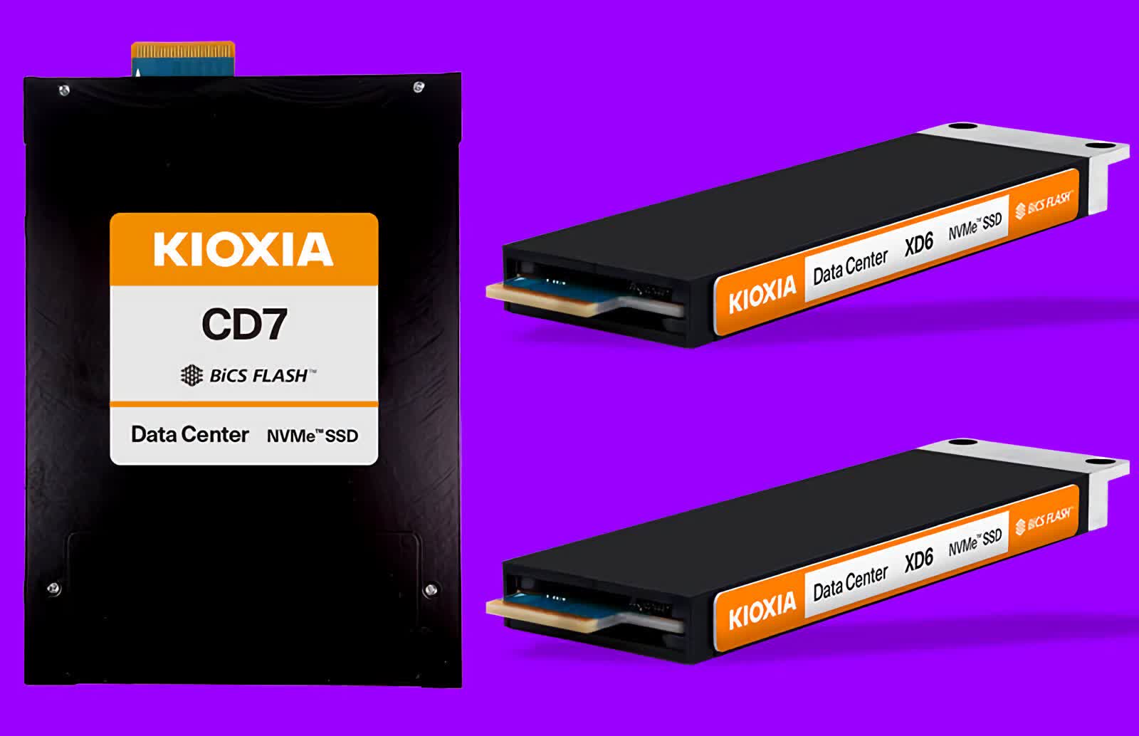 Kioxia's E3.S series brings PCIe 5 SSDs to data centers