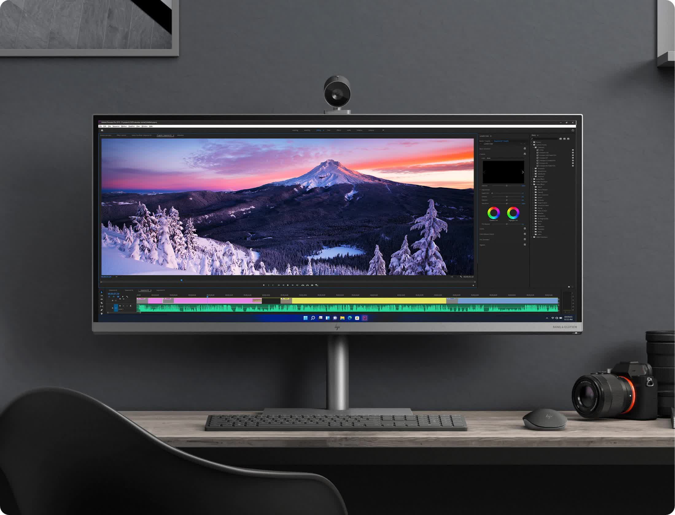 The creator-focused HP 34 All-in-One Desktop PC is now available for pre-order