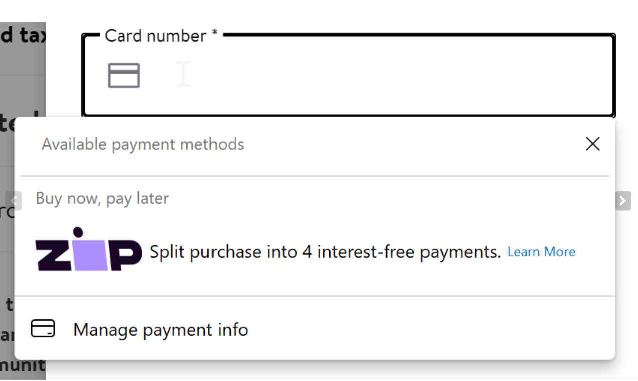 Use Zip to Buy Now Pay Later. Find out how it works