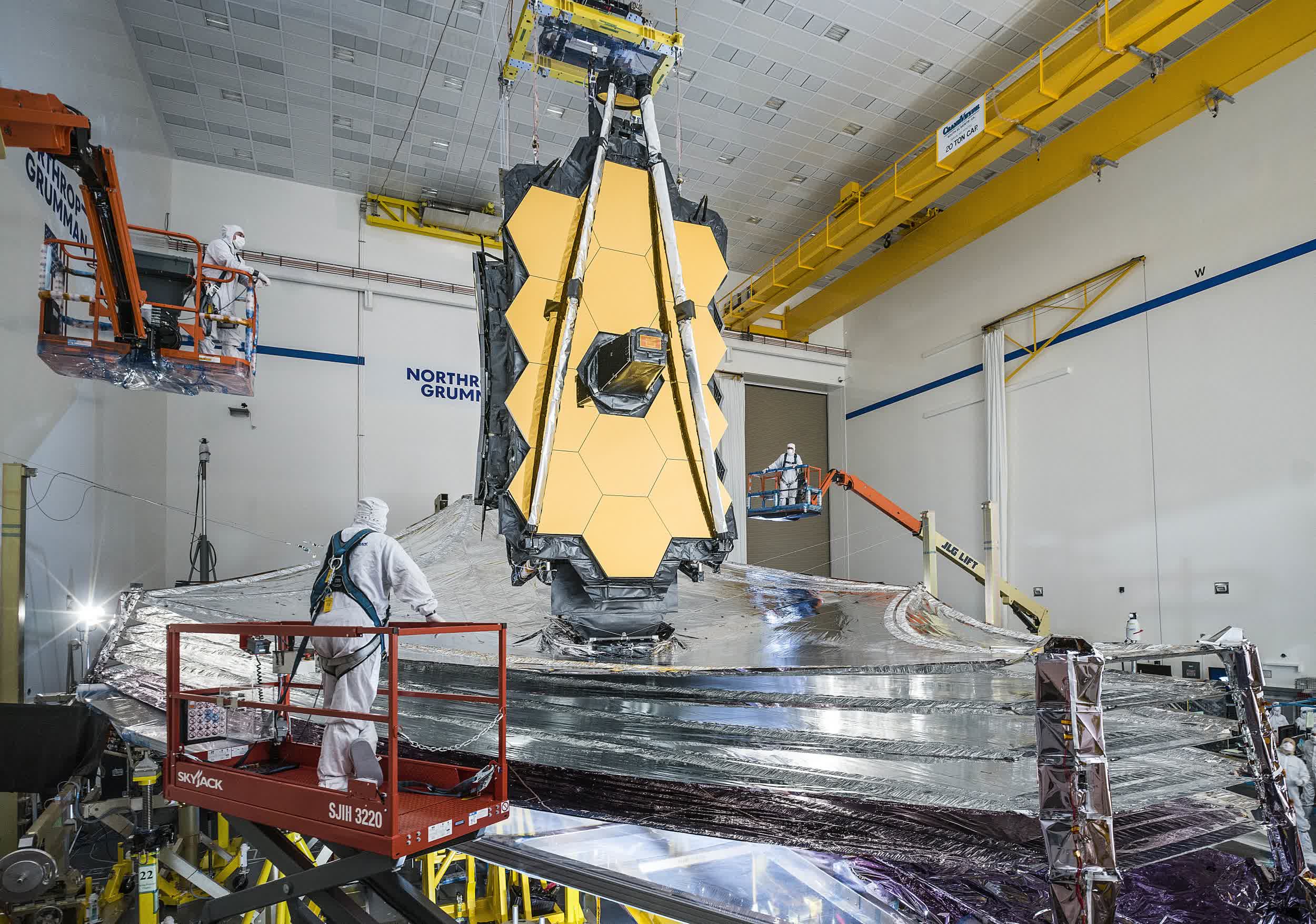 James Webb Space Telescope completes risky sunshield deployment