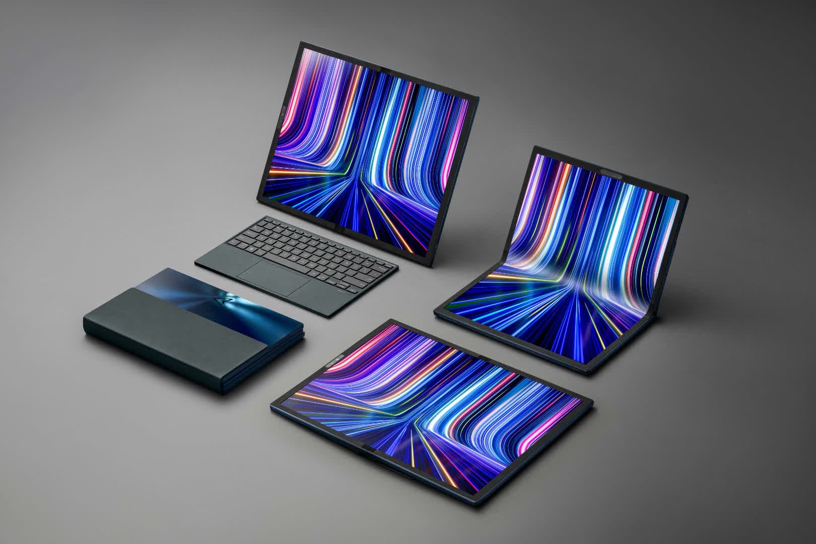 Asus readying 17-inch foldable OLED laptop with 12th-gen Intel CPUs and Thunderbolt 4