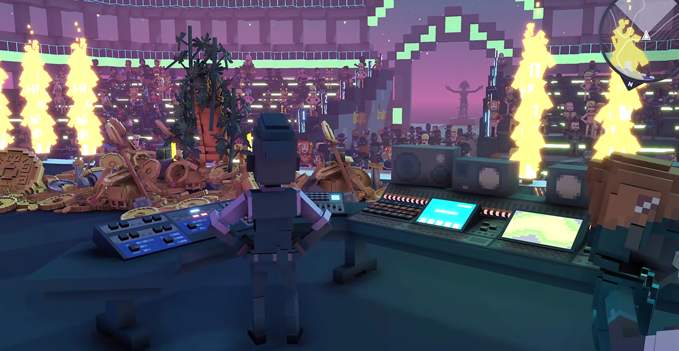 Warner Music and Sandbox are bringing live concerts to the metaverse