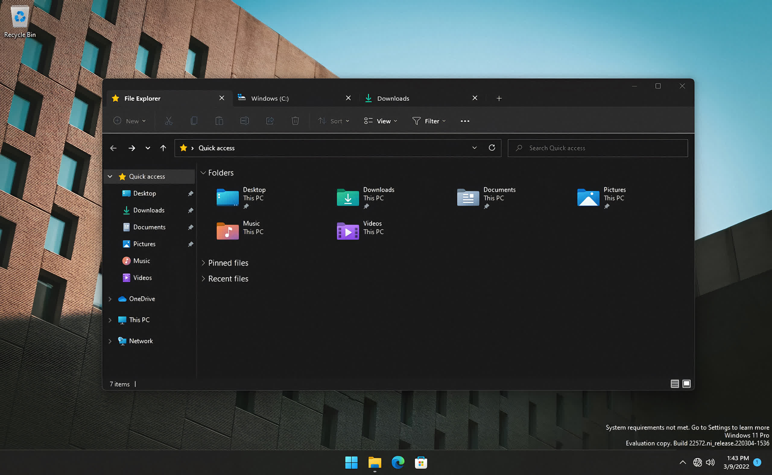 Microsoft is planning to bring tabs to File Explorer in Windows 11
