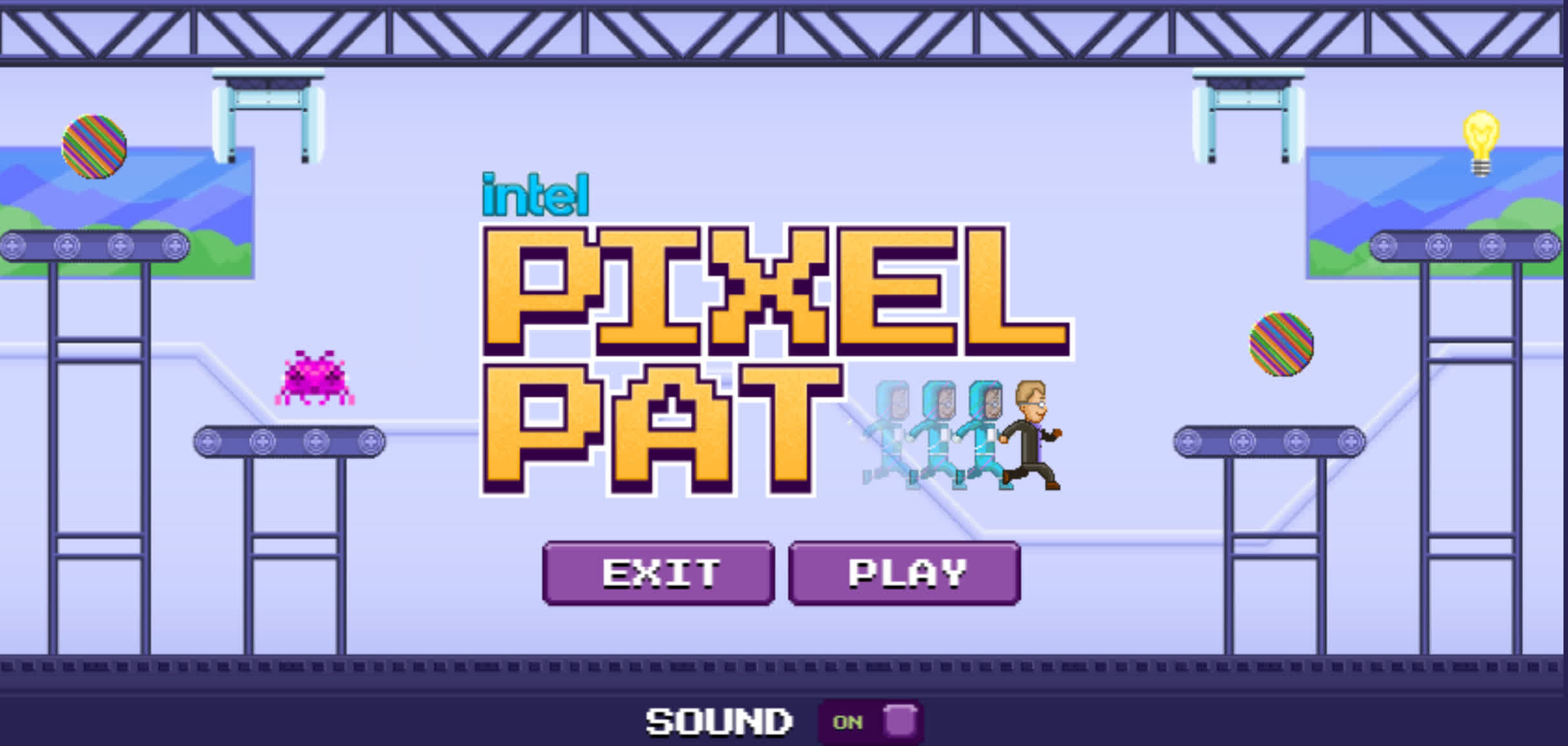 Intel launches retro-style browser game called Pixel Pat, featuring CEO Pat Gelsinger