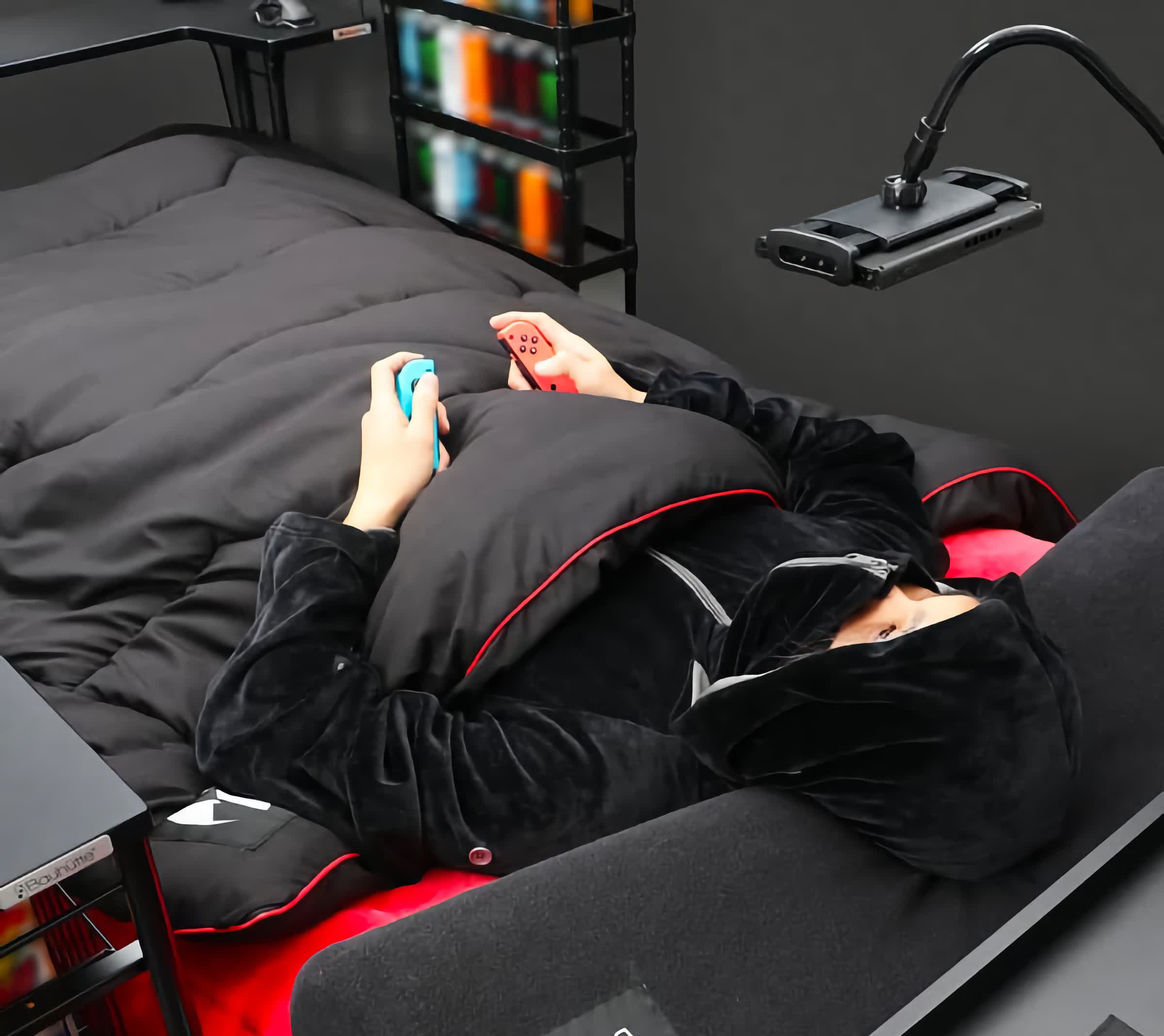 Game while sleeping: Check out this motorized bed made for dedicated gamers  | TechSpot