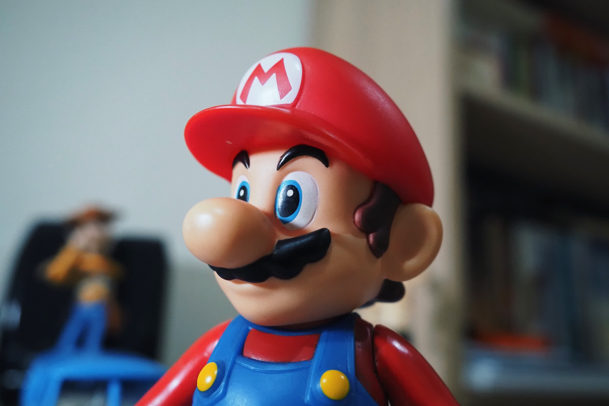 The Super Mario Bros Movie 5 Mario Articulated Figure NEW 2023