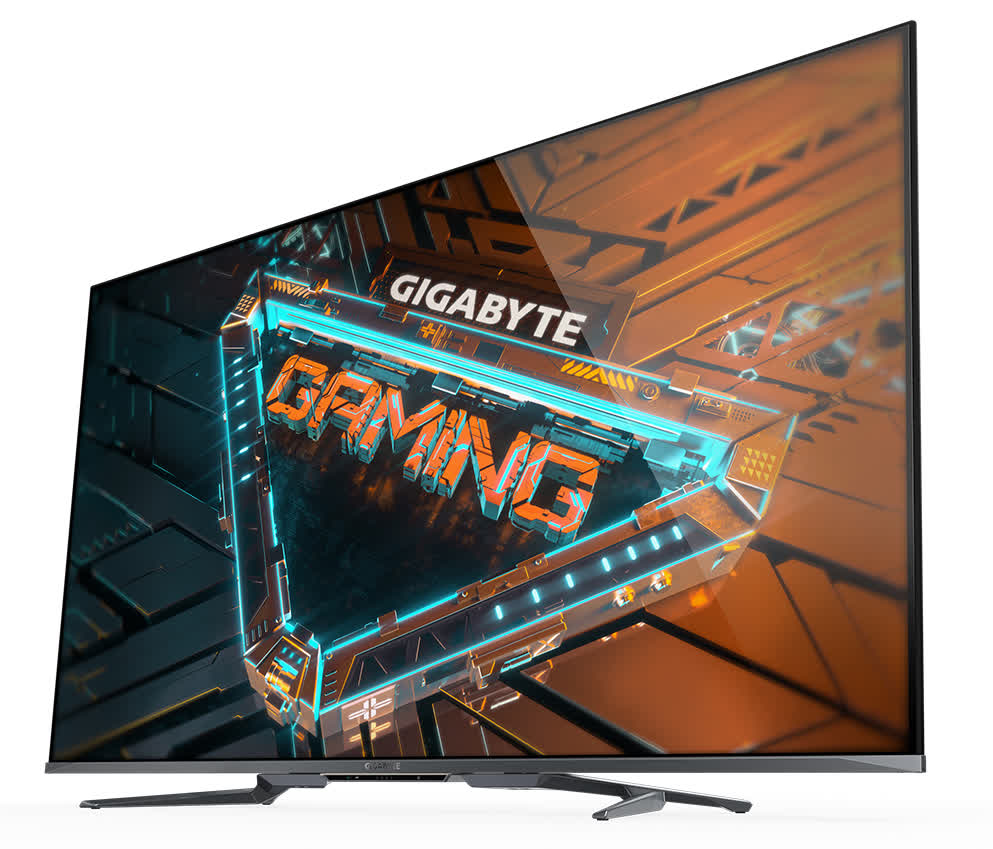 Gigabyte launches 54 gaming monitor/TV with Android OS, 4K, 120Hz