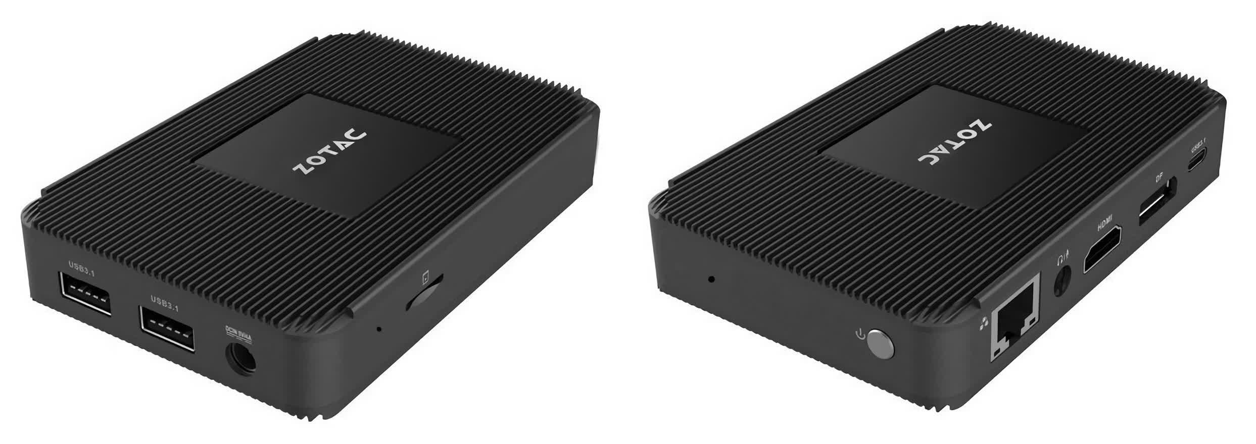 Zotac's minuscule Windows 11 Pro desktop PC is only slightly Zotac's minuscule Windows 11 Pro desktop PC is only slightly