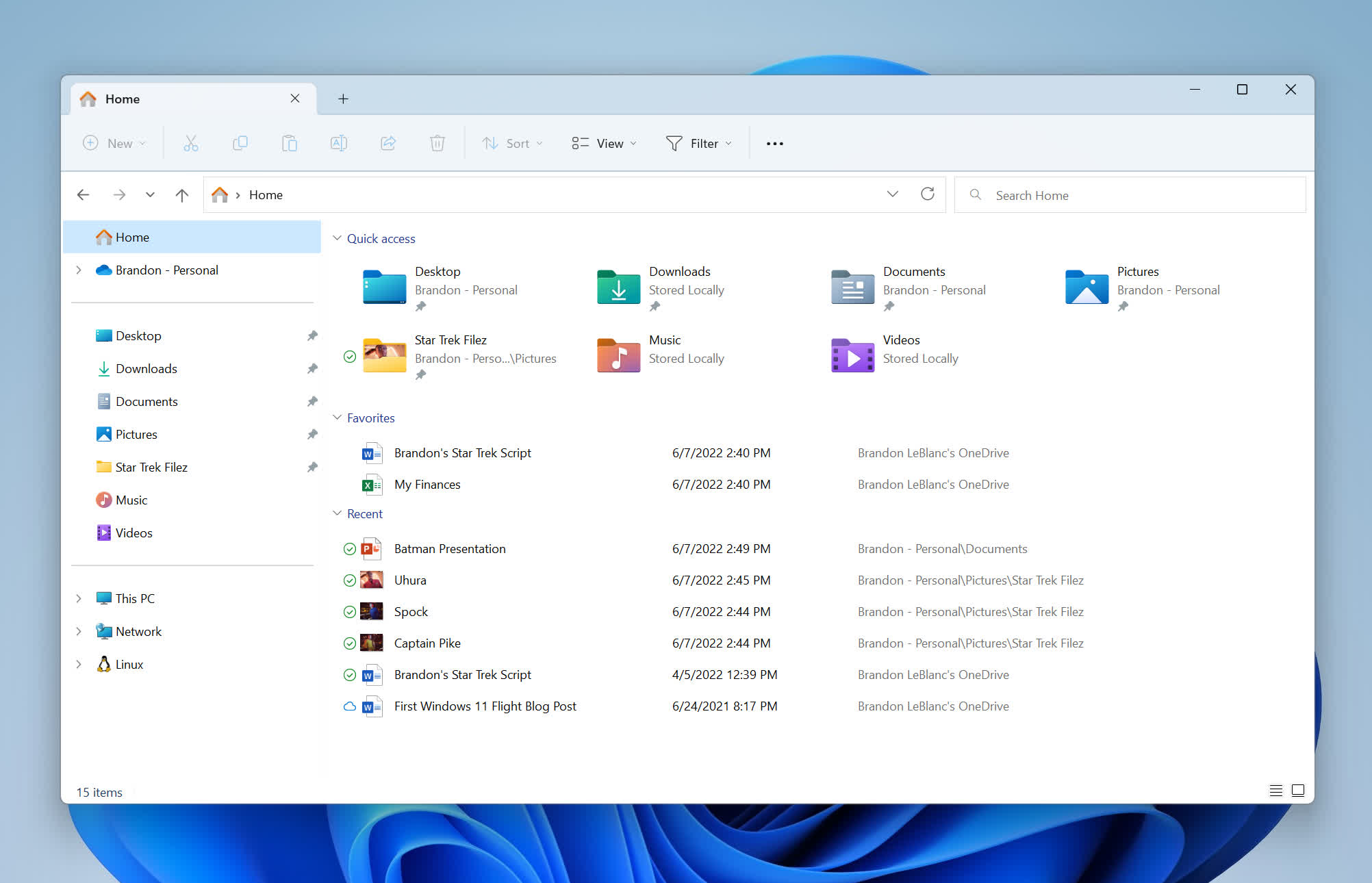 Latest Windows 11 Insider build adds tabs to File Explorer