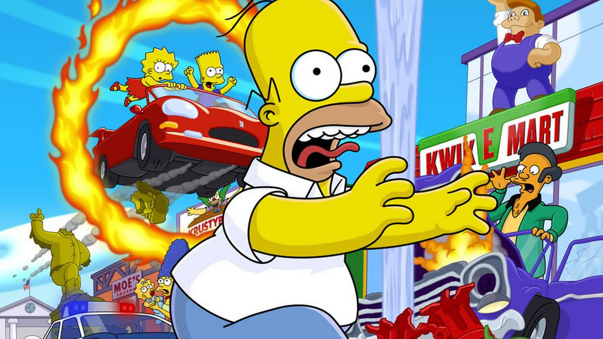 Check out this fan remake of The Simpsons: Hit & Run made with Unreal Engine 5