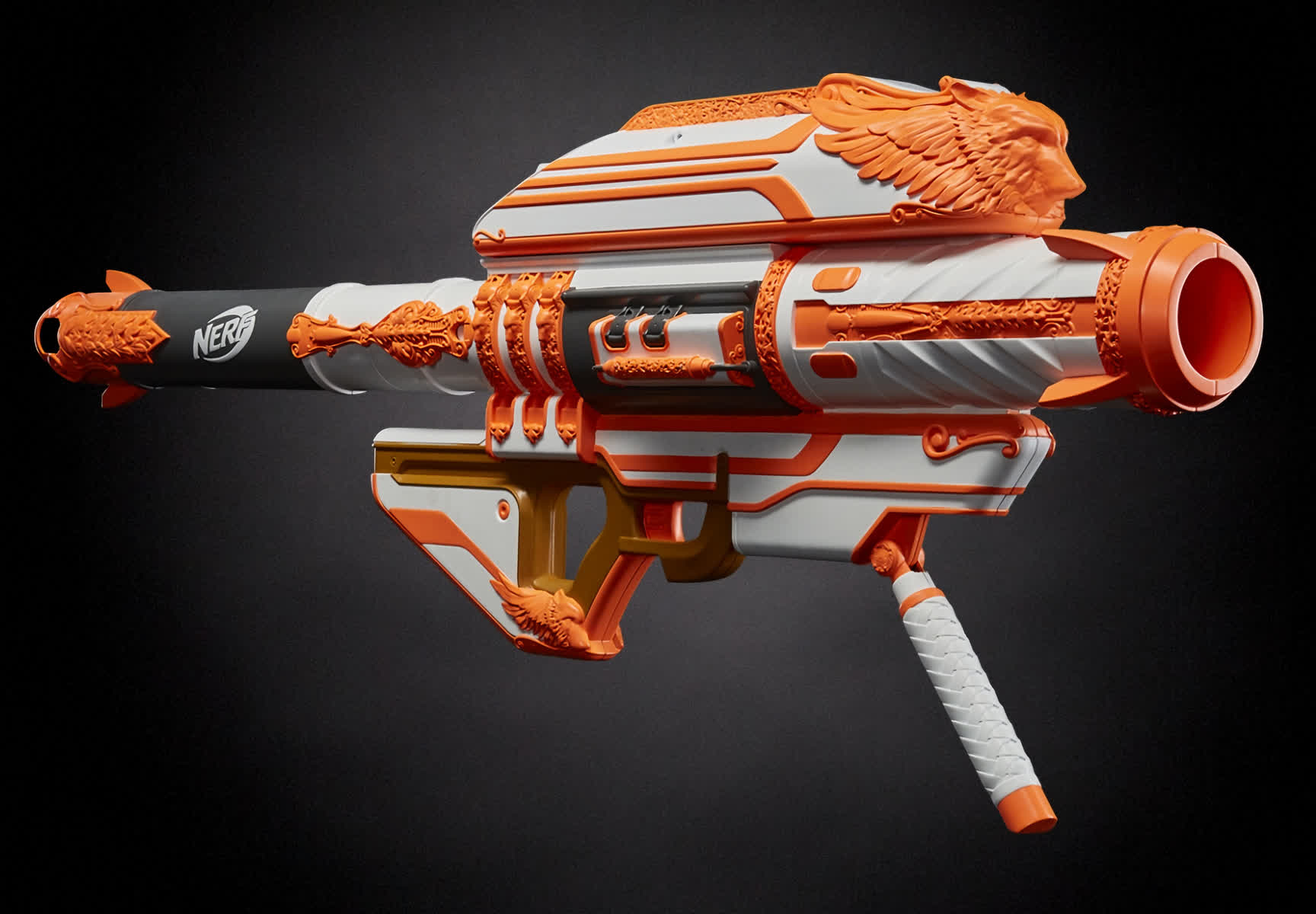 Nerf's Gjallarhorn rocket launcher from Destiny is over four feet