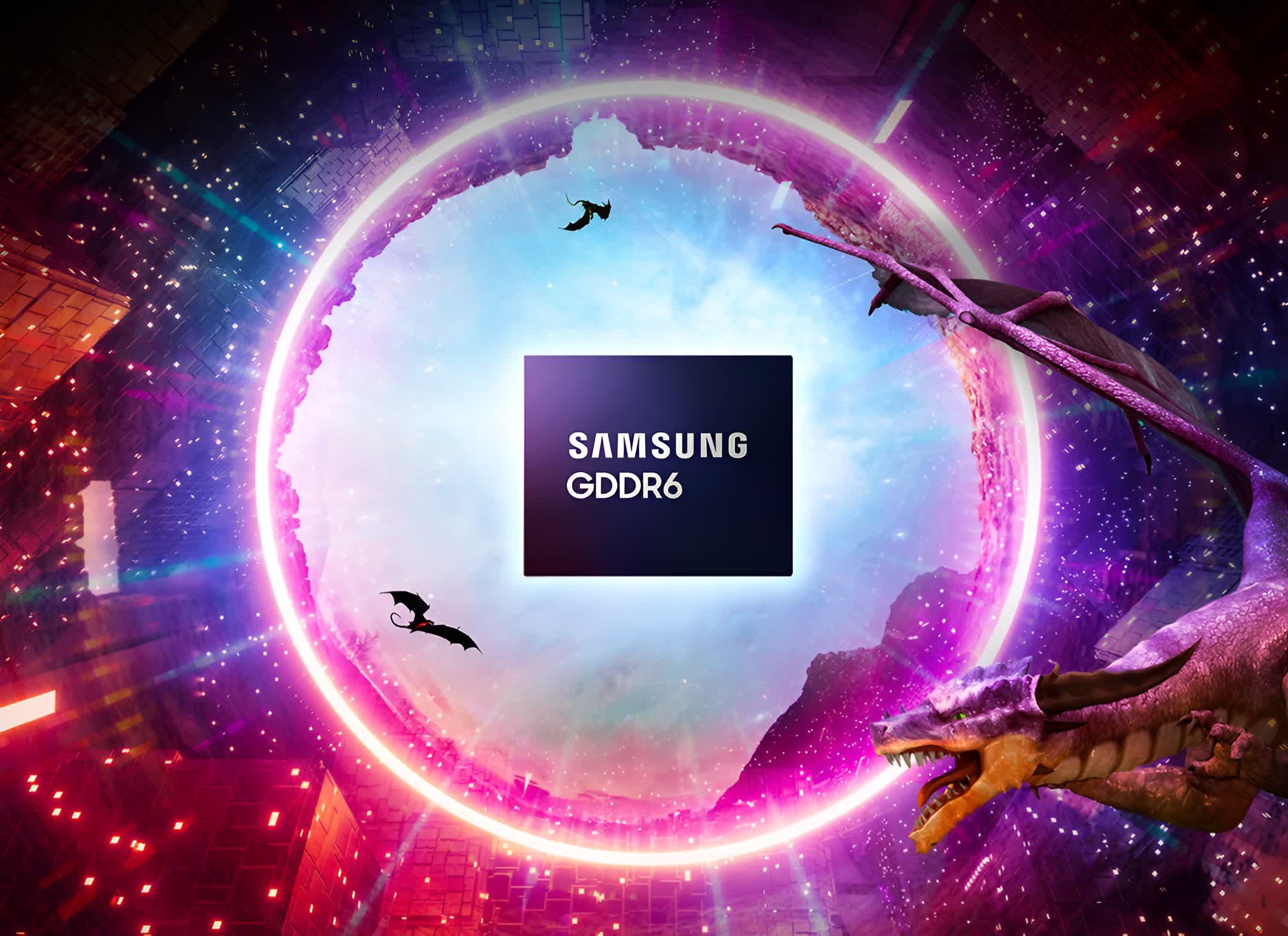 Samsung announces 24Gbps GDDR6 memory for next-gen graphics cards