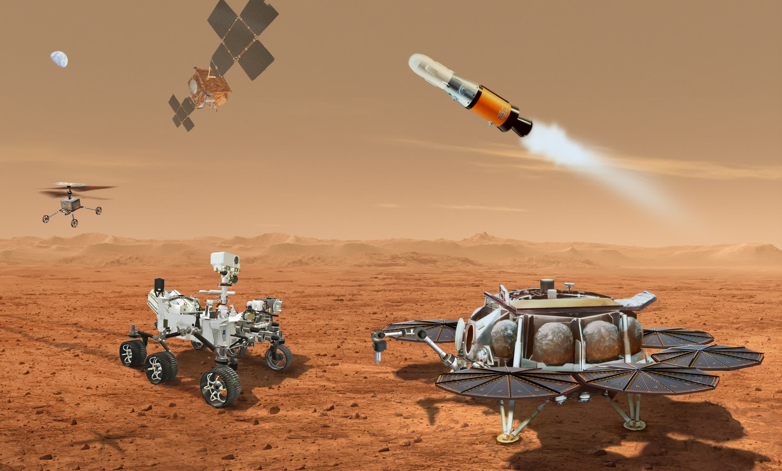 NASA revises plans to bring rock samples back from Mars