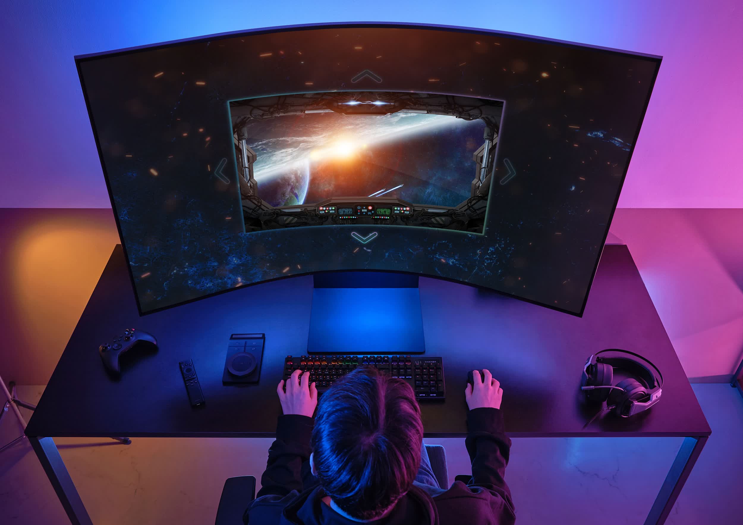 Samsung 55-Inch Odyssey Ark curved gaming display pre-orders open at $3,500