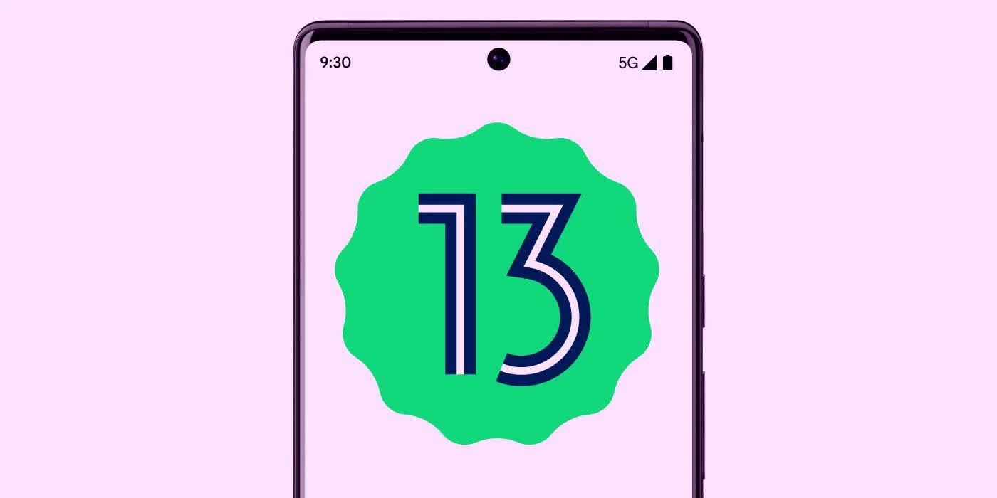 Android 13 is now available for Google Pixel phones