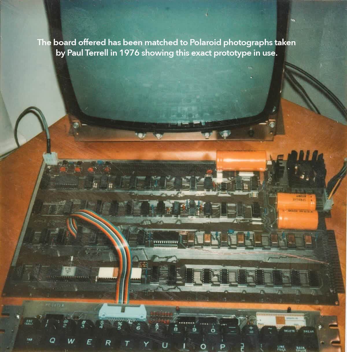 APPLE 1 Original 1976 Computer System 1st Steve Wozniak designed computer with