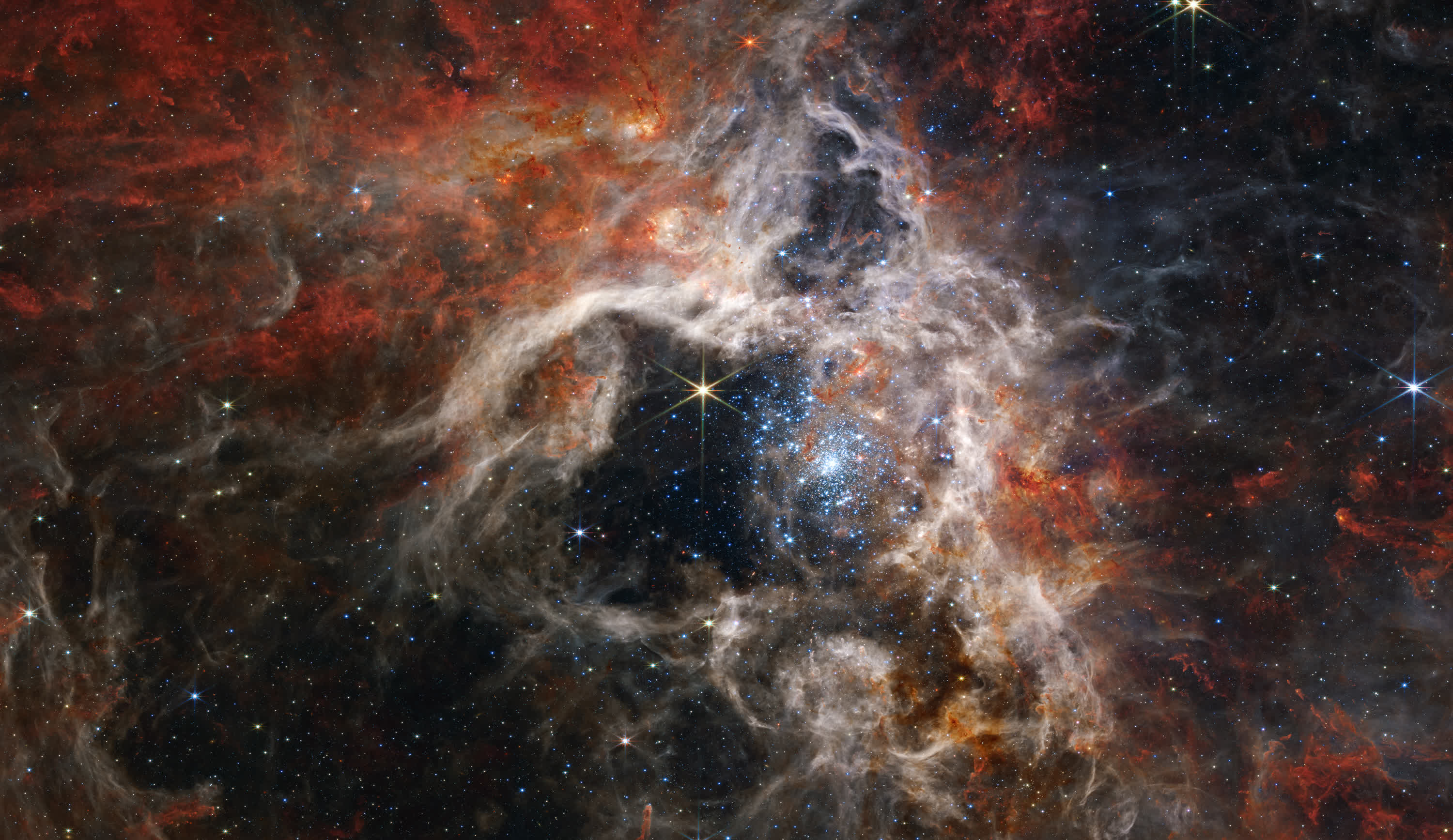 NASA's James Webb telescope captures a Cosmic Tarantula