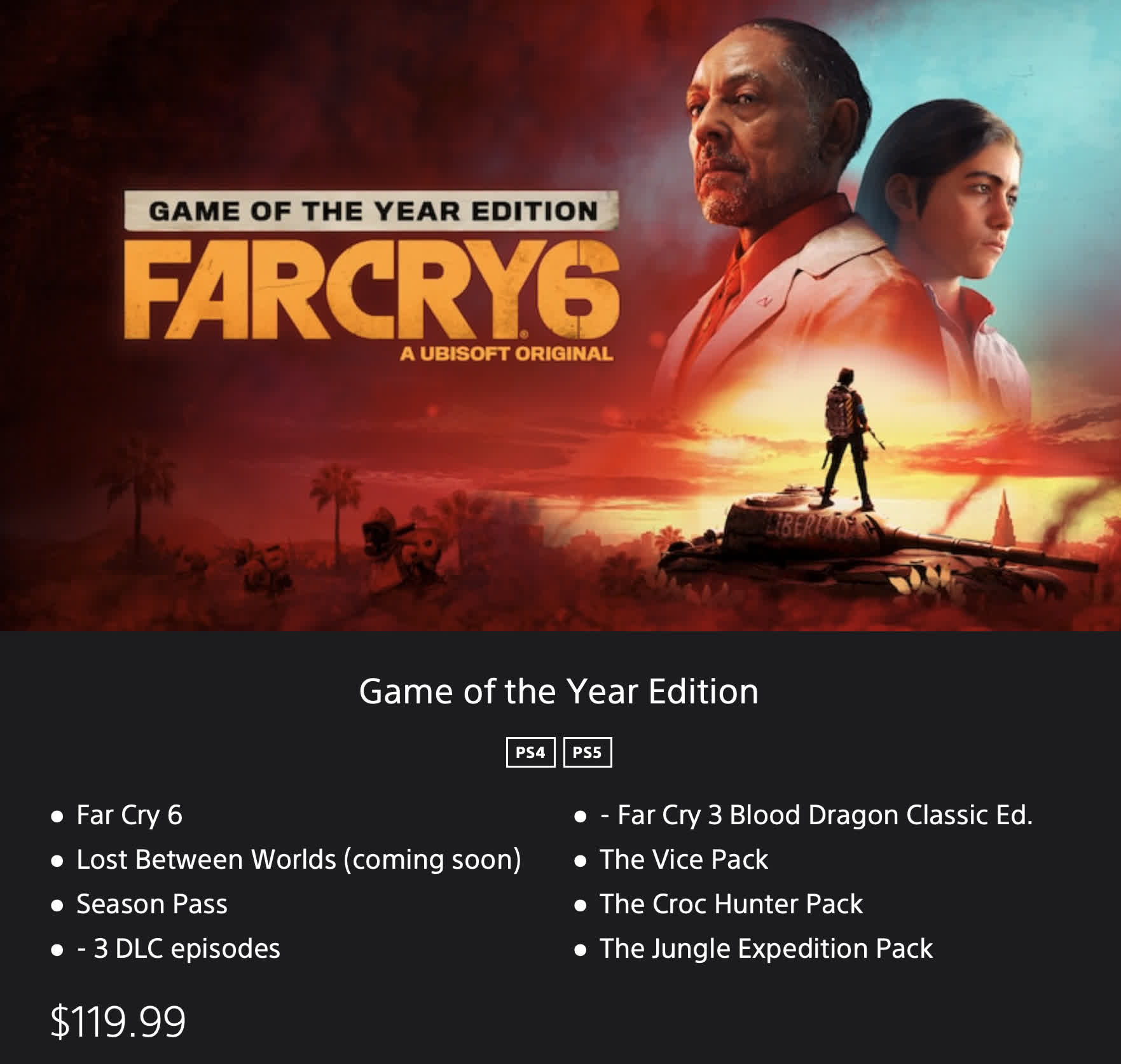 Far Cry® 6 Game of the Year Edition