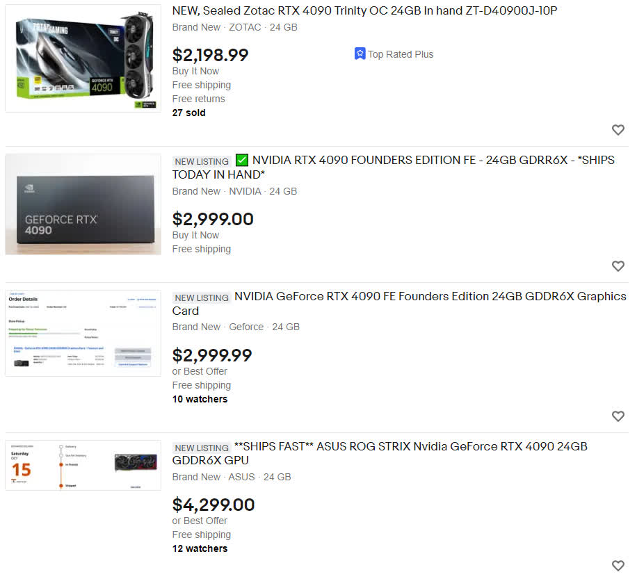 Want an RTX 4080? Prices suggest you may as well get a 4090
