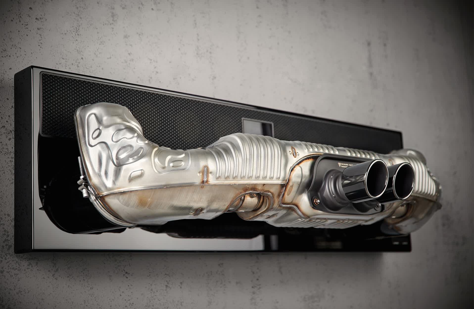 Porsche put a high-end exhaust on a $12,000 soundbar