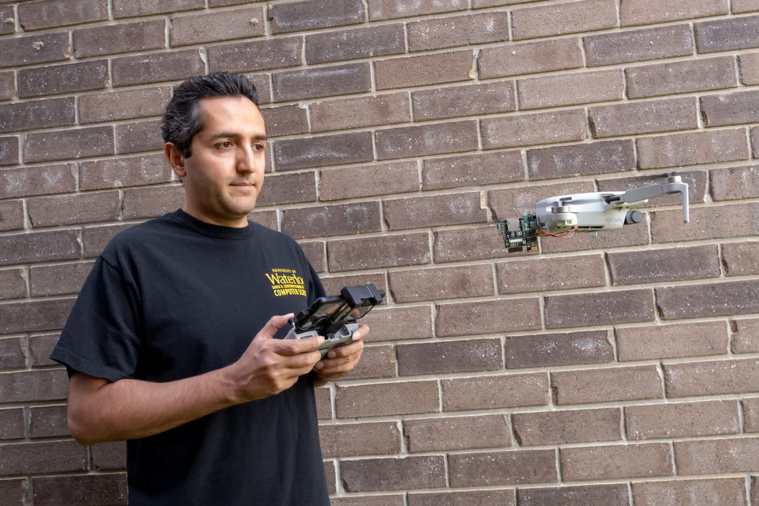 Polite WiFi loophole lets modified drones track device locations through walls