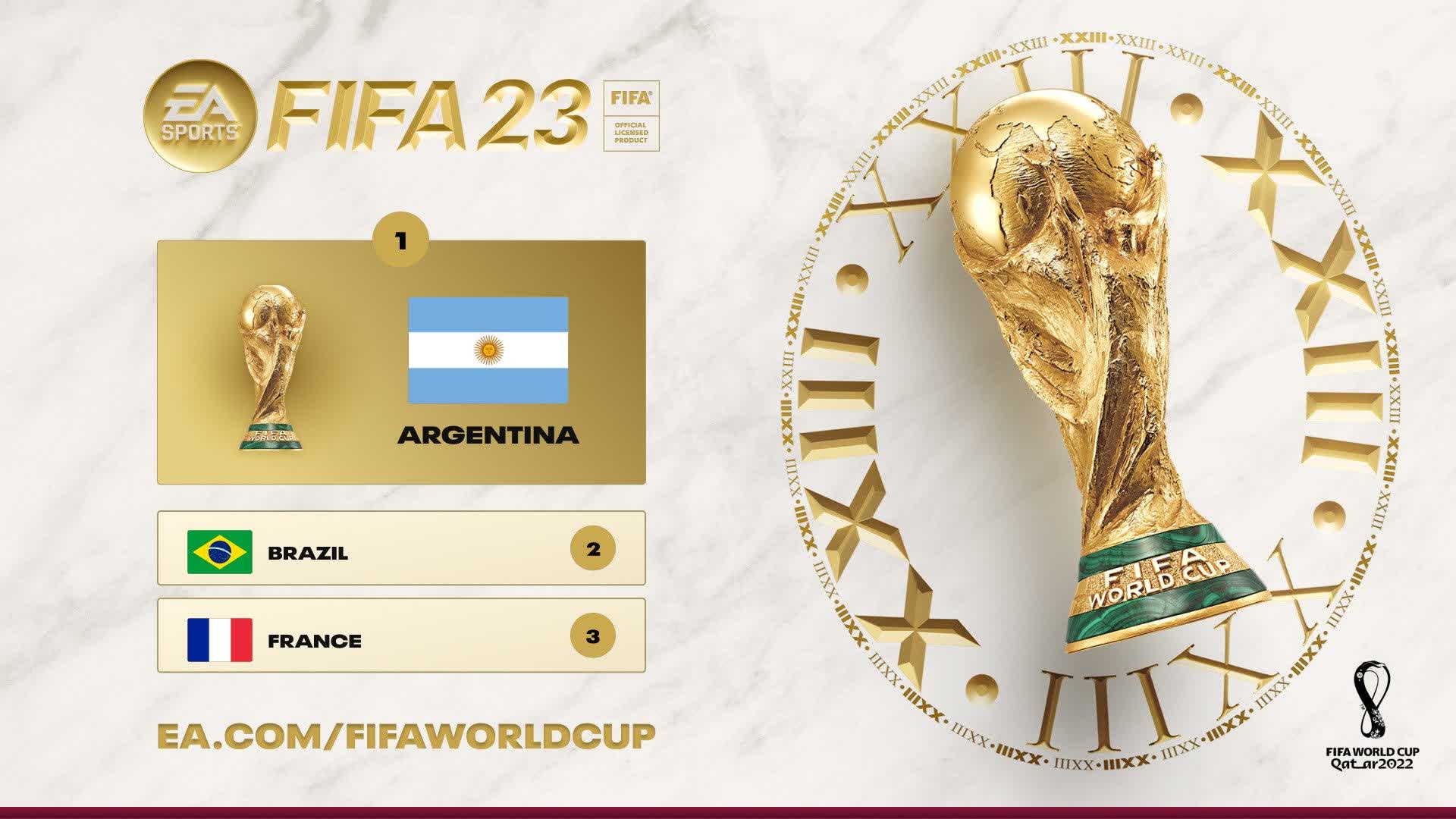 FIFA 23 PS3 - Brasil x Argentina 