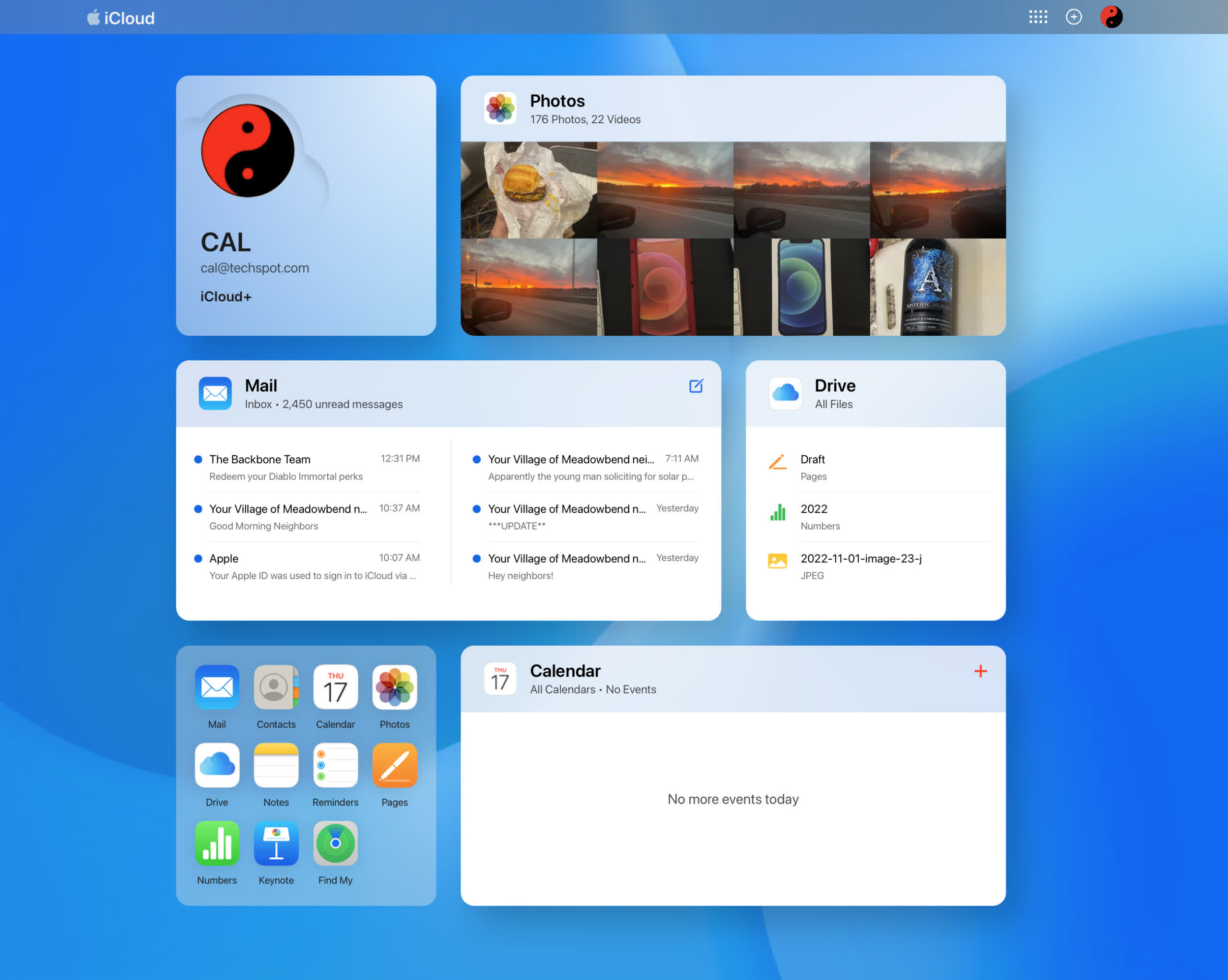 iCloud Mail's fancy new web design is now available to all