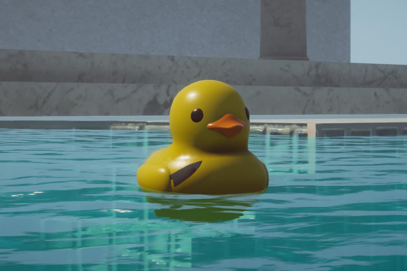 Placid Plastic Duck Simulator is Steam's latest viral hit