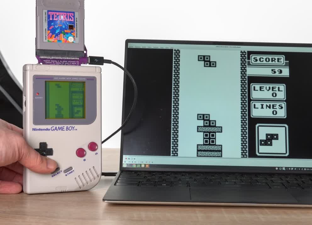 lindring Overbevisende læder Homemade capture card lets you record and stream directly from Nintendo's  original Game Boy | TechSpot