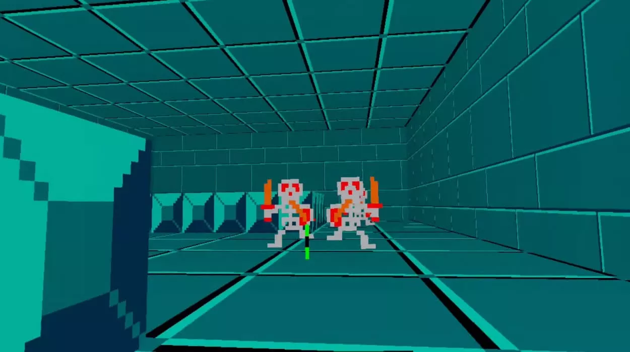 This NES Zelda VR remake was created using a Doom mod