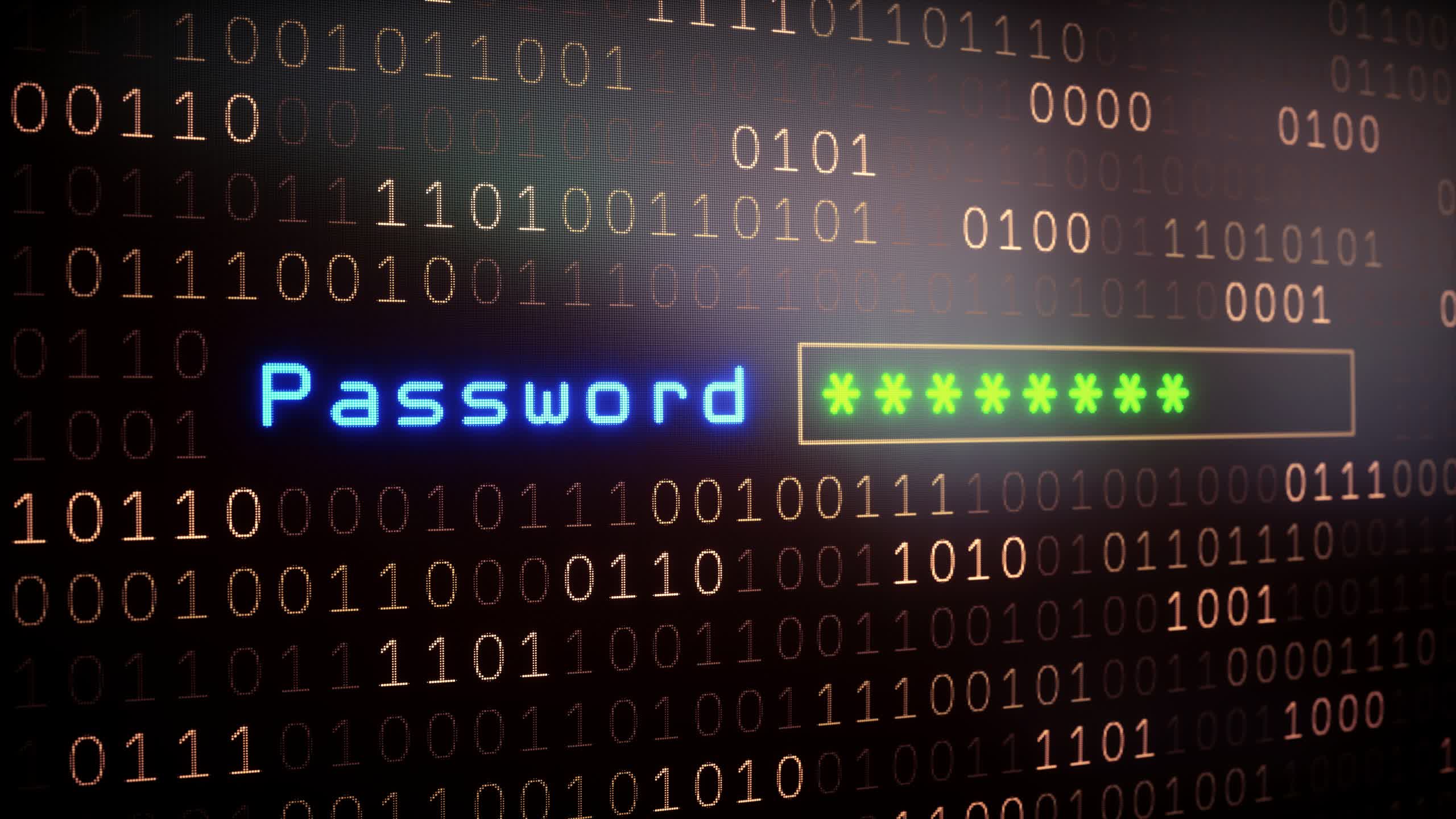 The US Department of the Interior has a significant password issue
