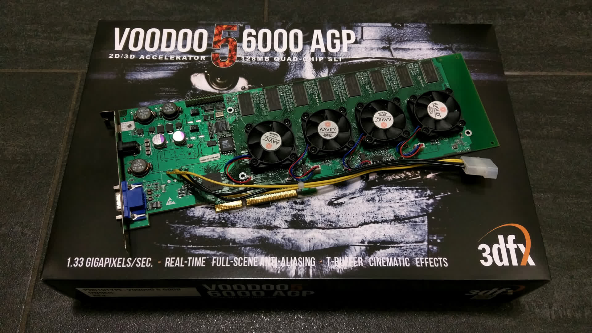 Unreleased 3Dfx Voodoo 5 6000 hits eBay, already bid beyond $12K