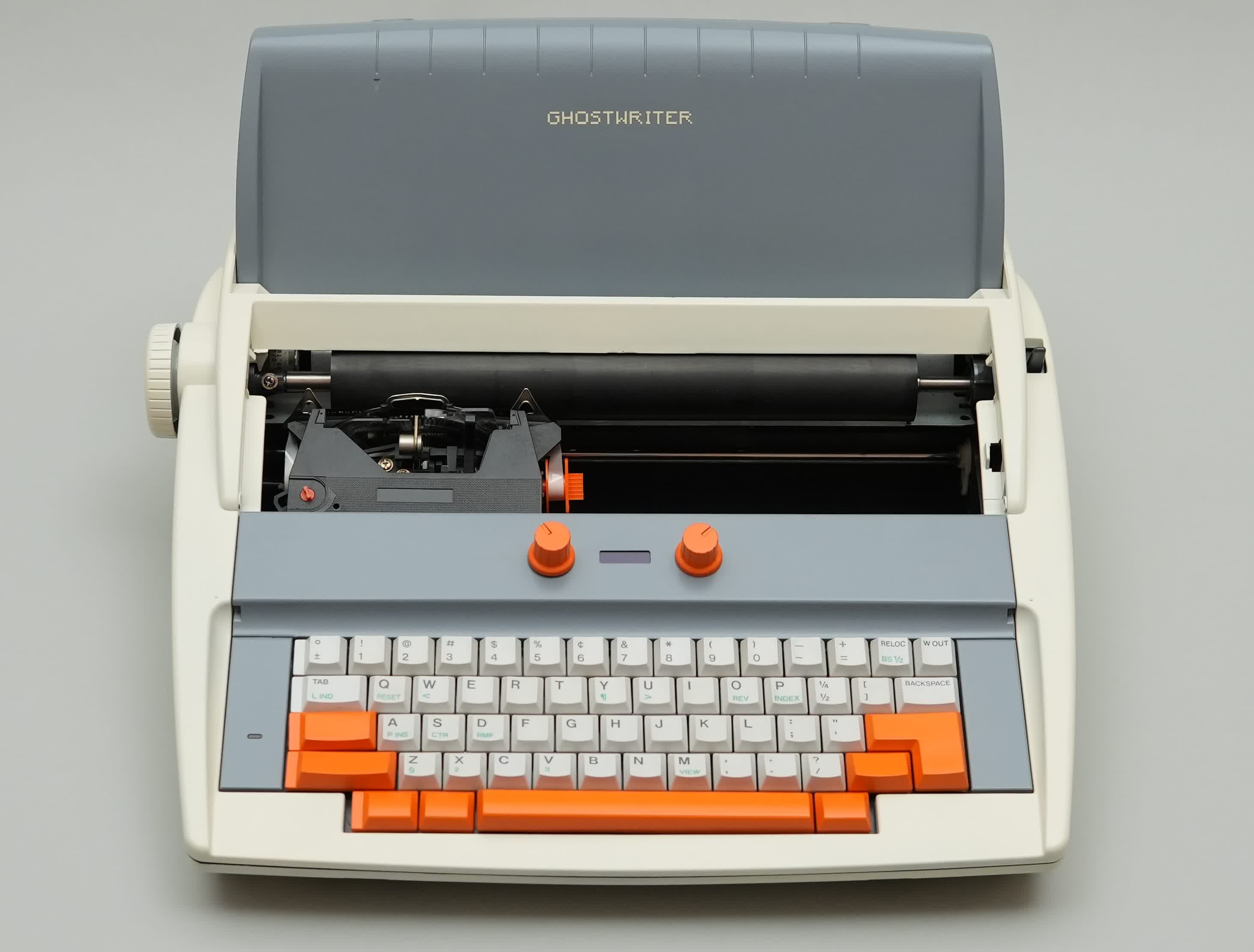 Ghostwriter is an AI creative writing companion living in a typewriter