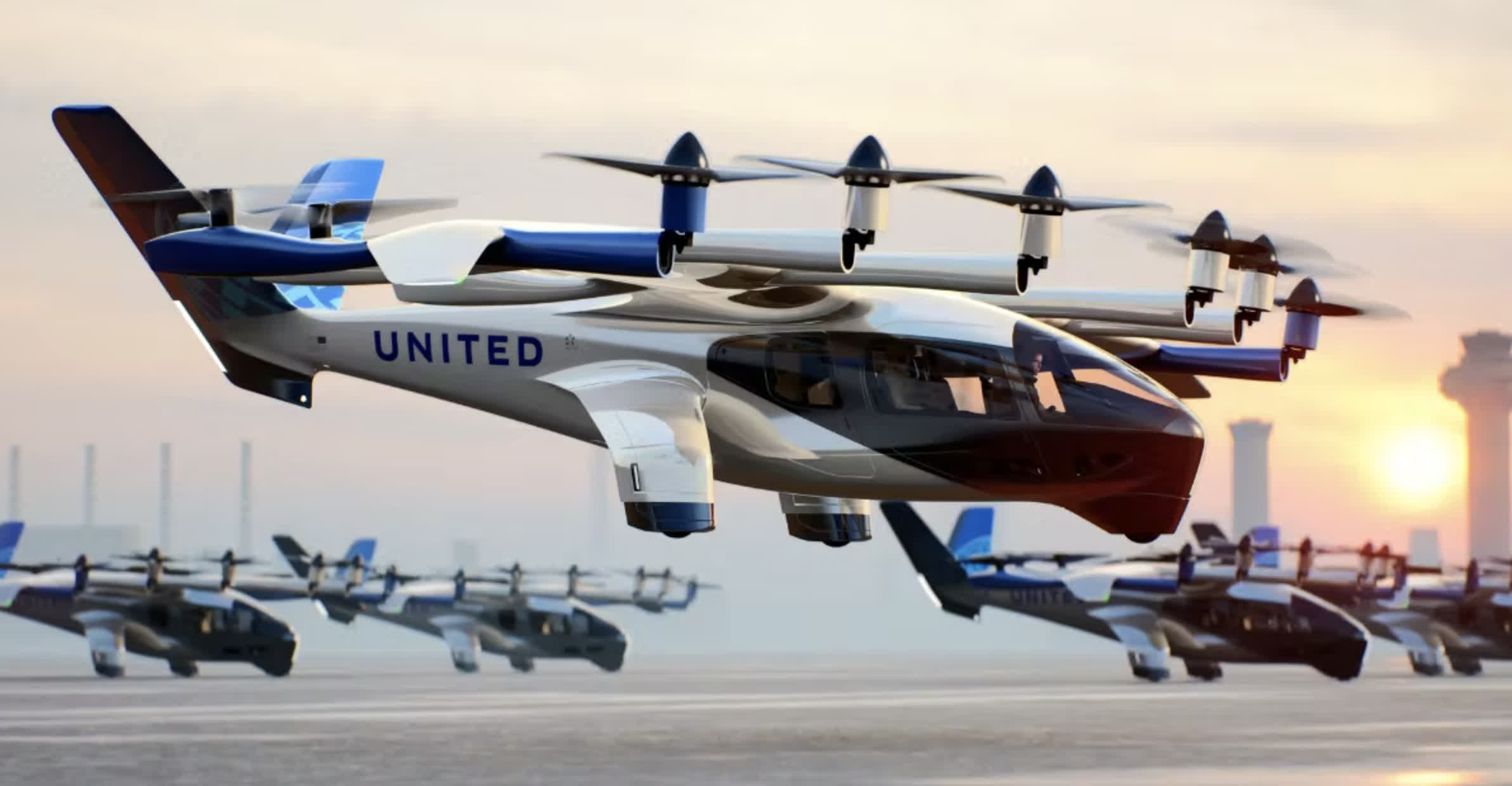 Electric air taxis are coming to Chicago, courtesy of United Airlines