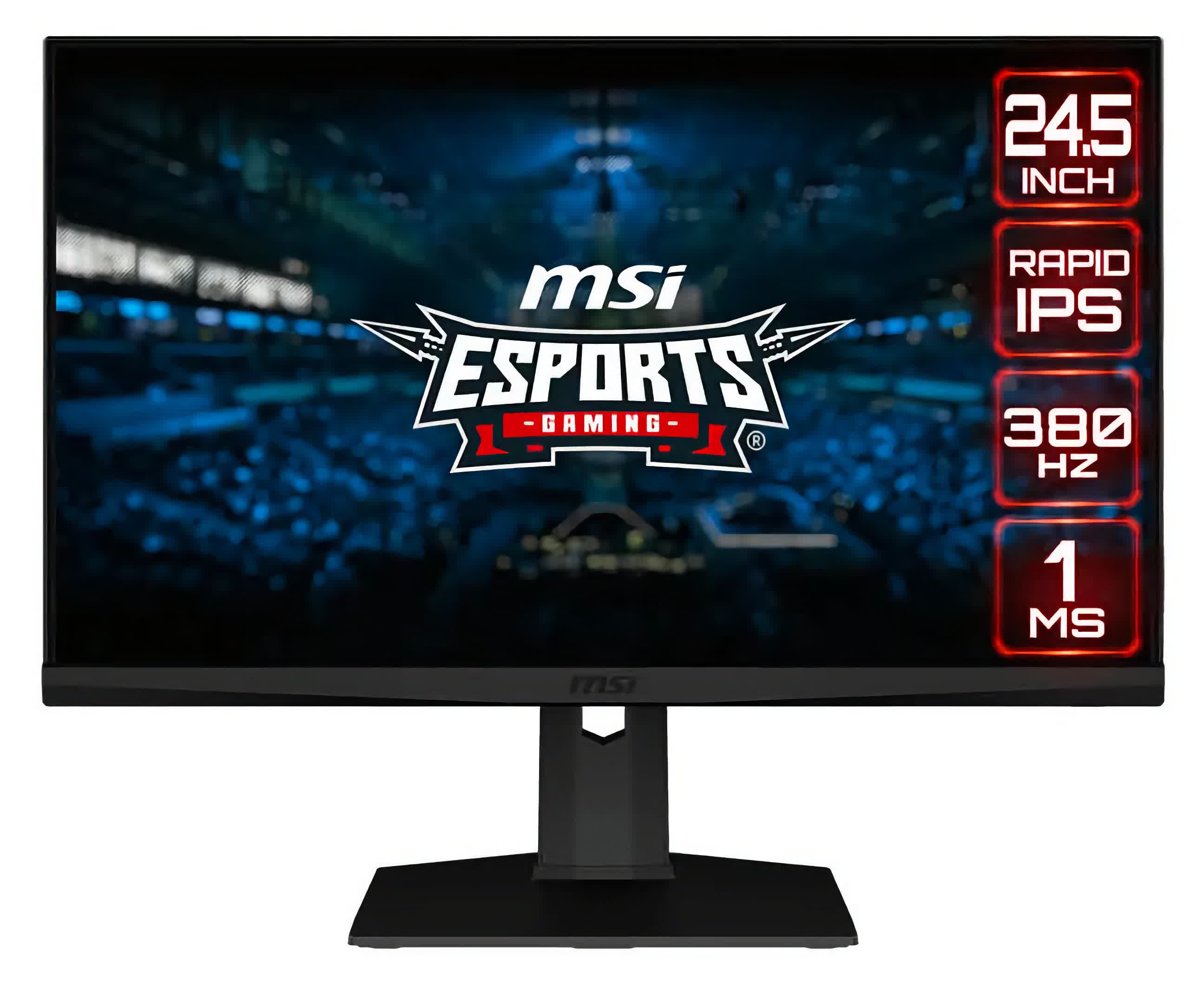 MSI reveals the eSports-focused G253PF 380Hz gaming monitor