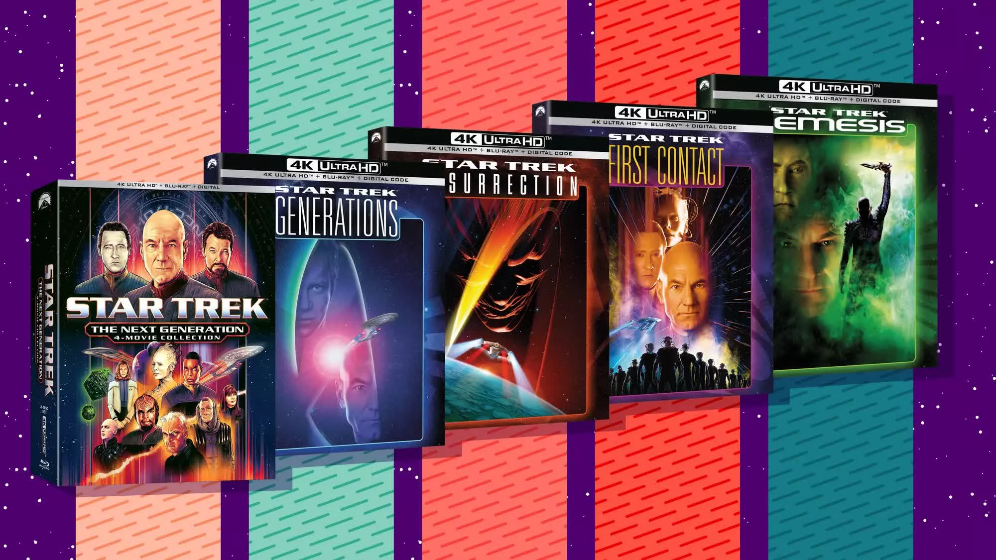All four Star Trek: The Next Generation movies now available in 4K HDR