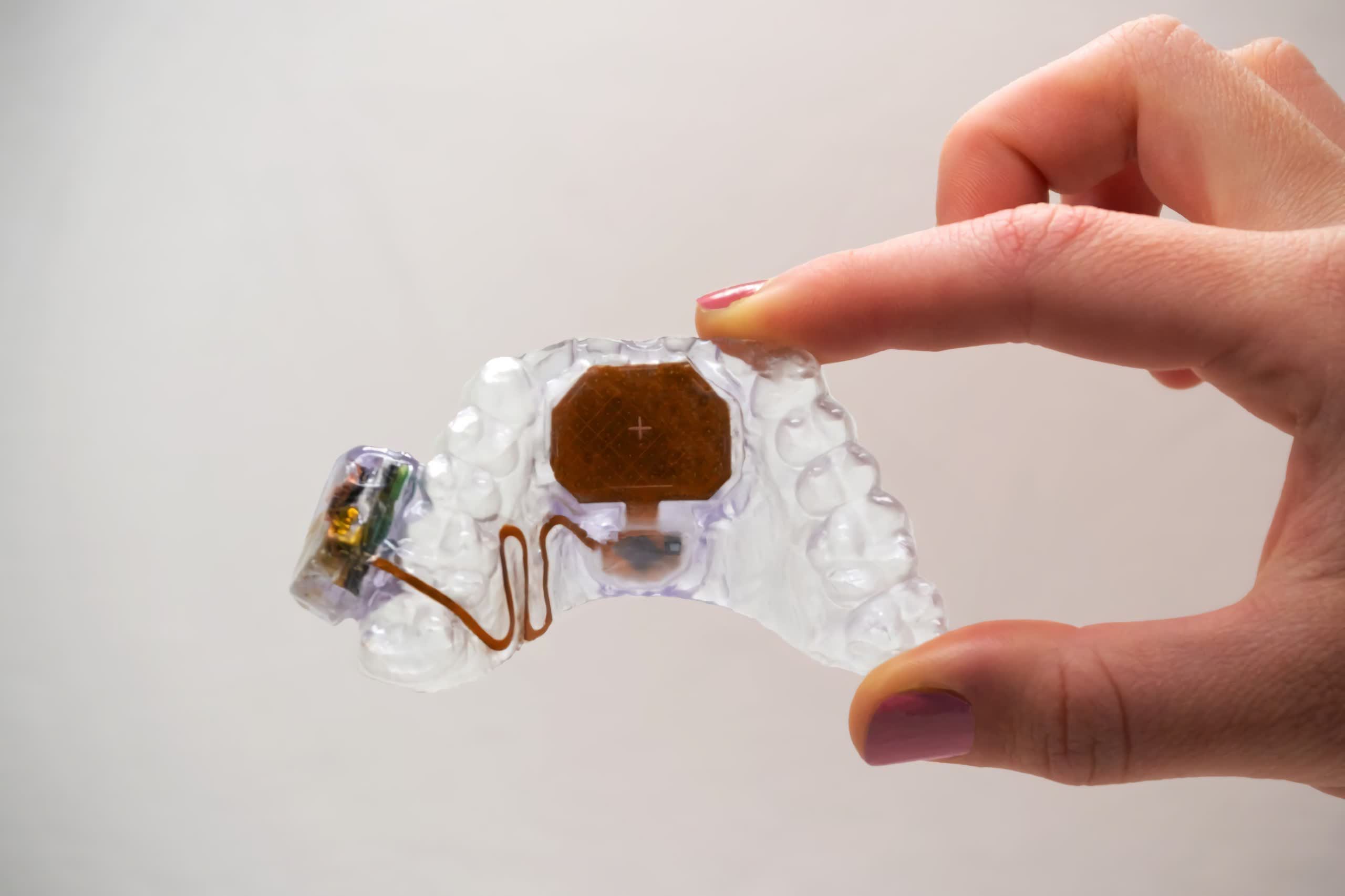 The MouthPad allows users to control a computer or mobile device with their tongue