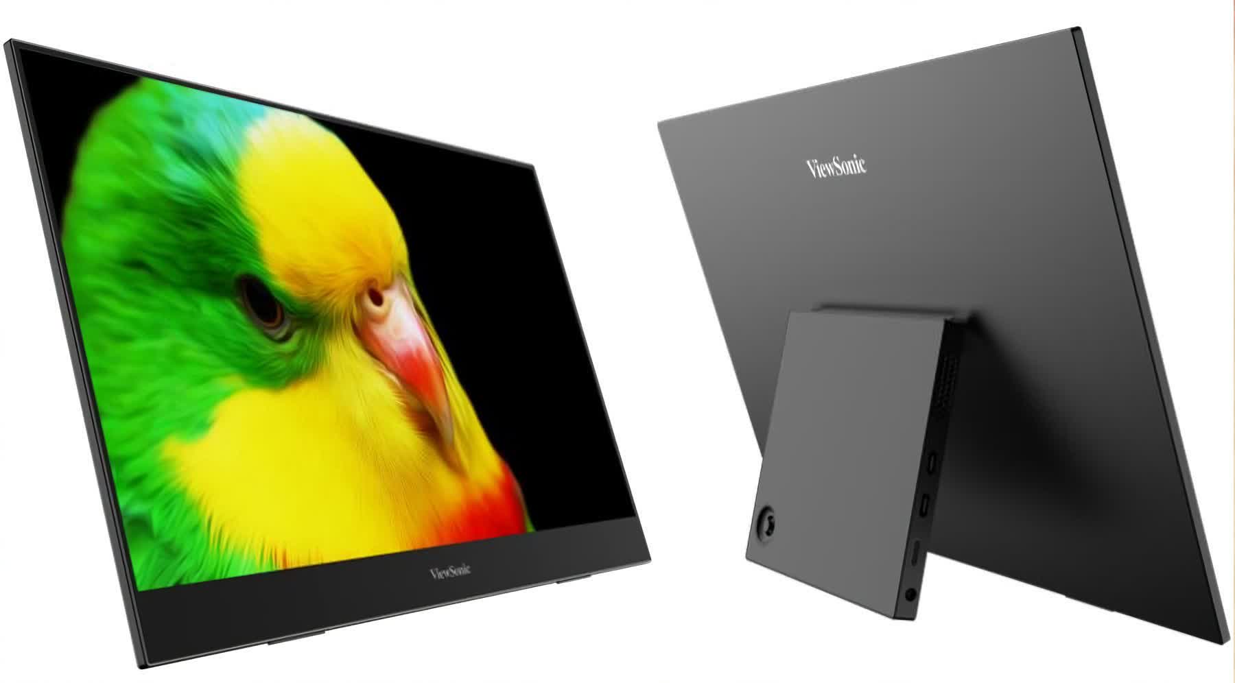 ViewSonic plans to launch a portable 15-inch 4K-OLED monitor | TechSpot
